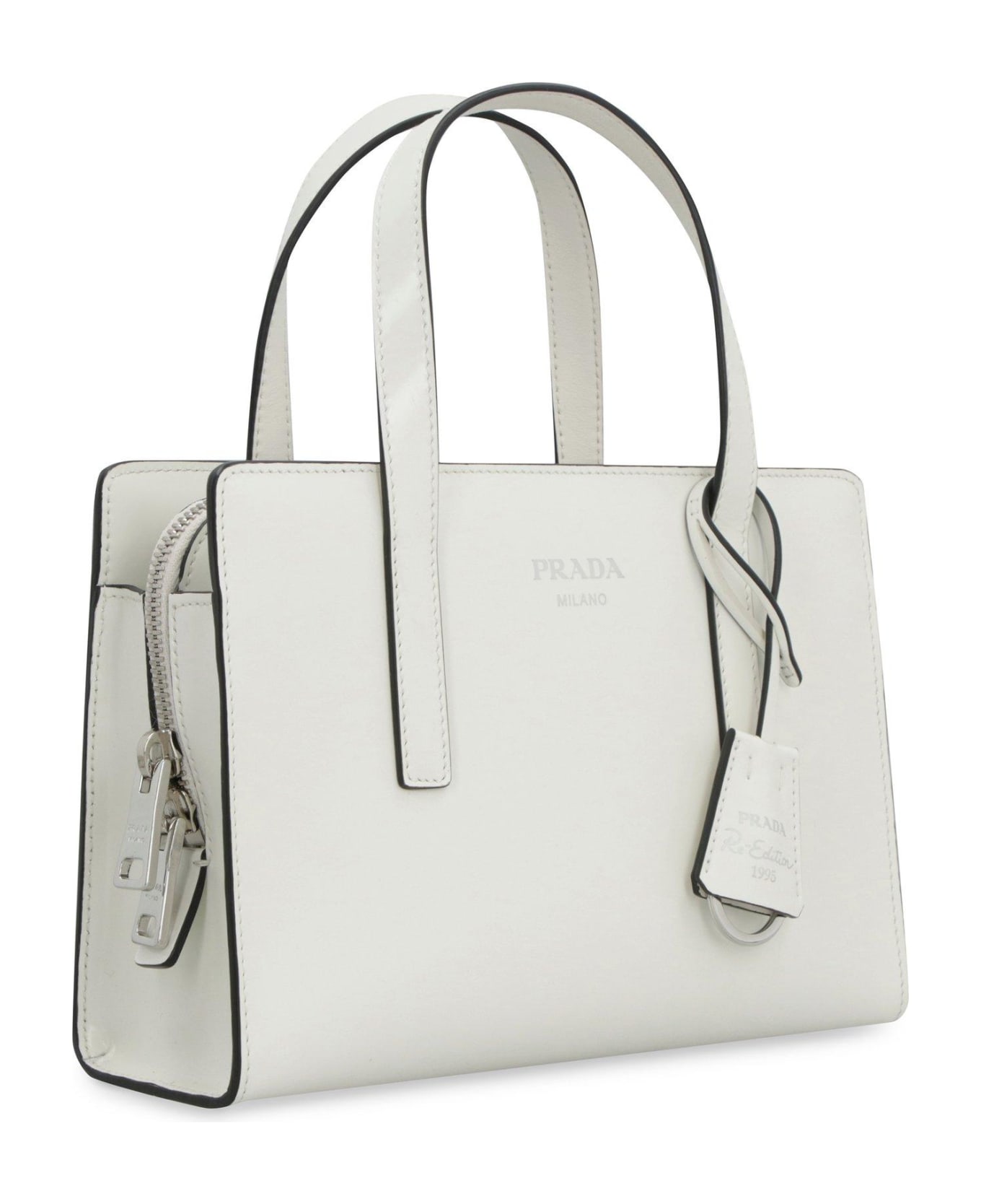 Prada Re-edition 1995 Top Handle Bag - BIANCON