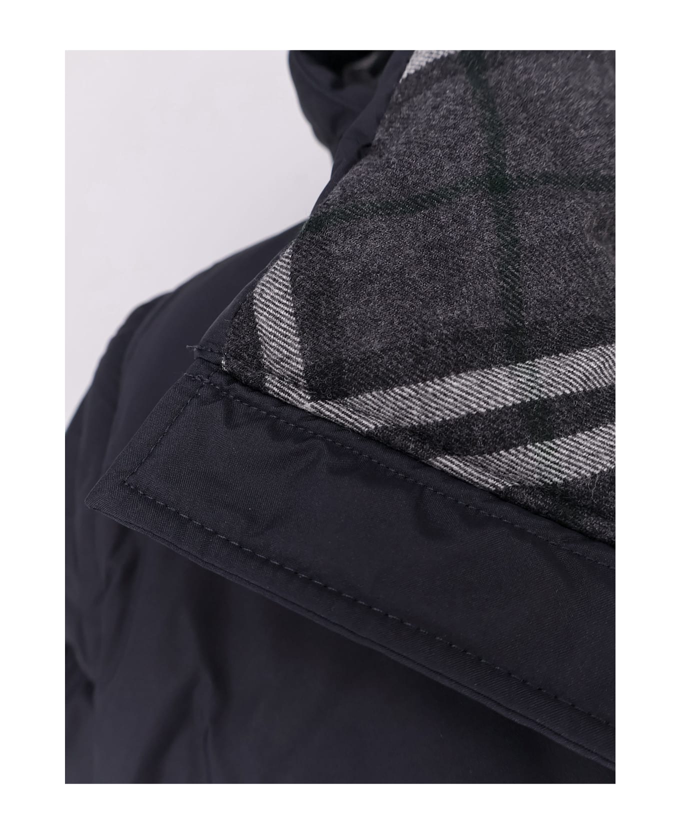 Burberry Bideford Nylon Down Jacket - Blue