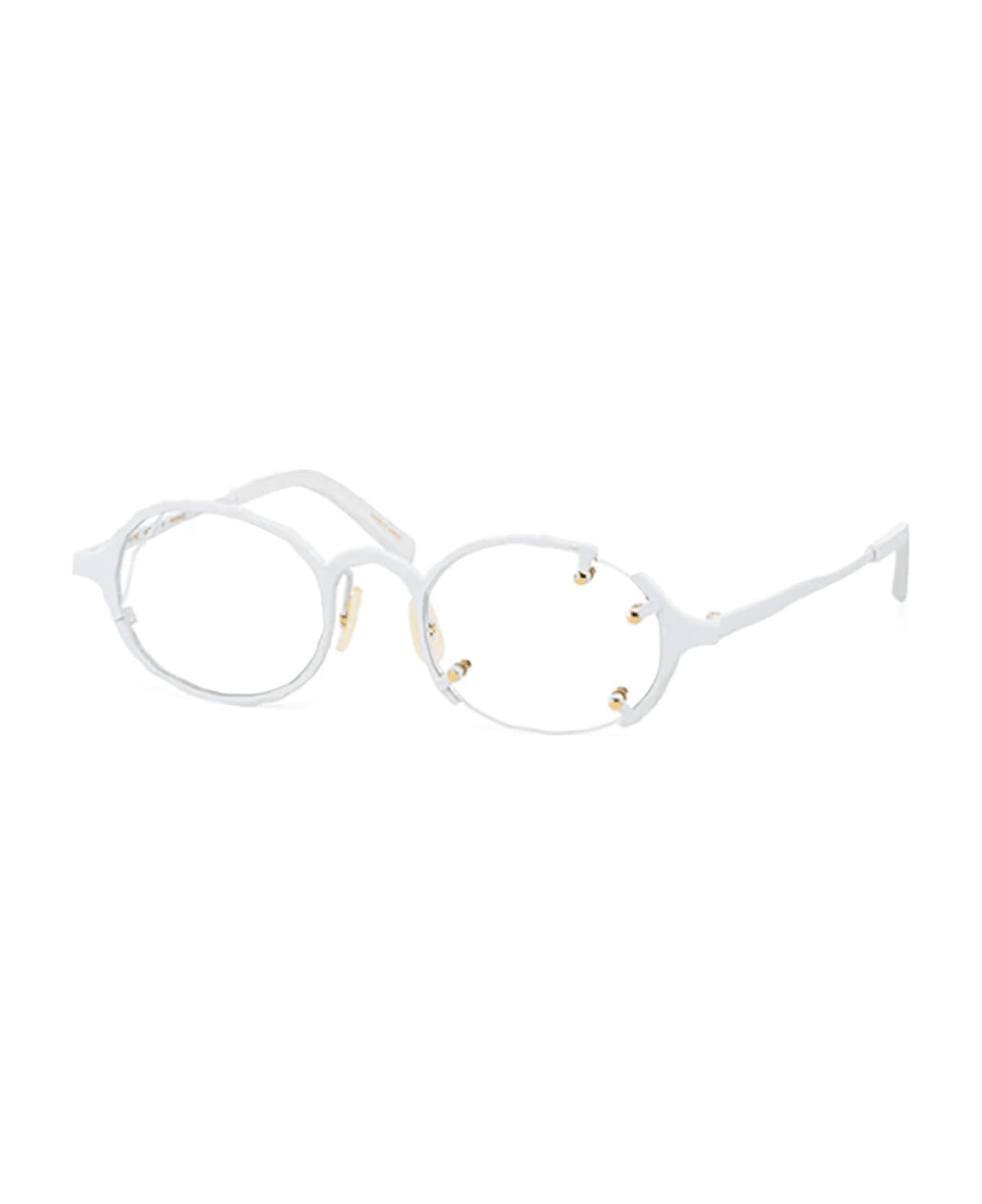 Masahiro Maruyama MM/0062 NO.2 Eyewear - White