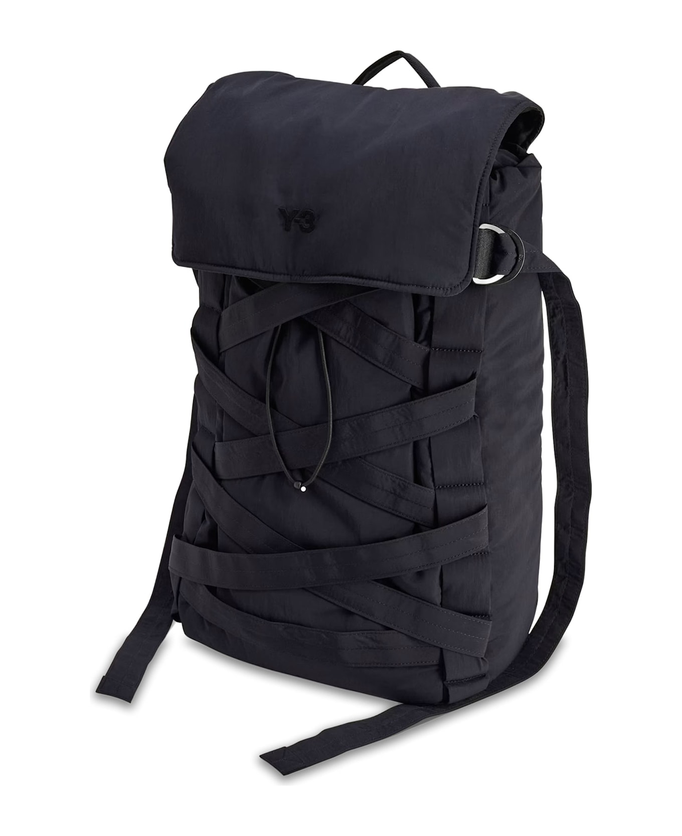 Y-3 Cinch Backp Nylon Backpack - Black