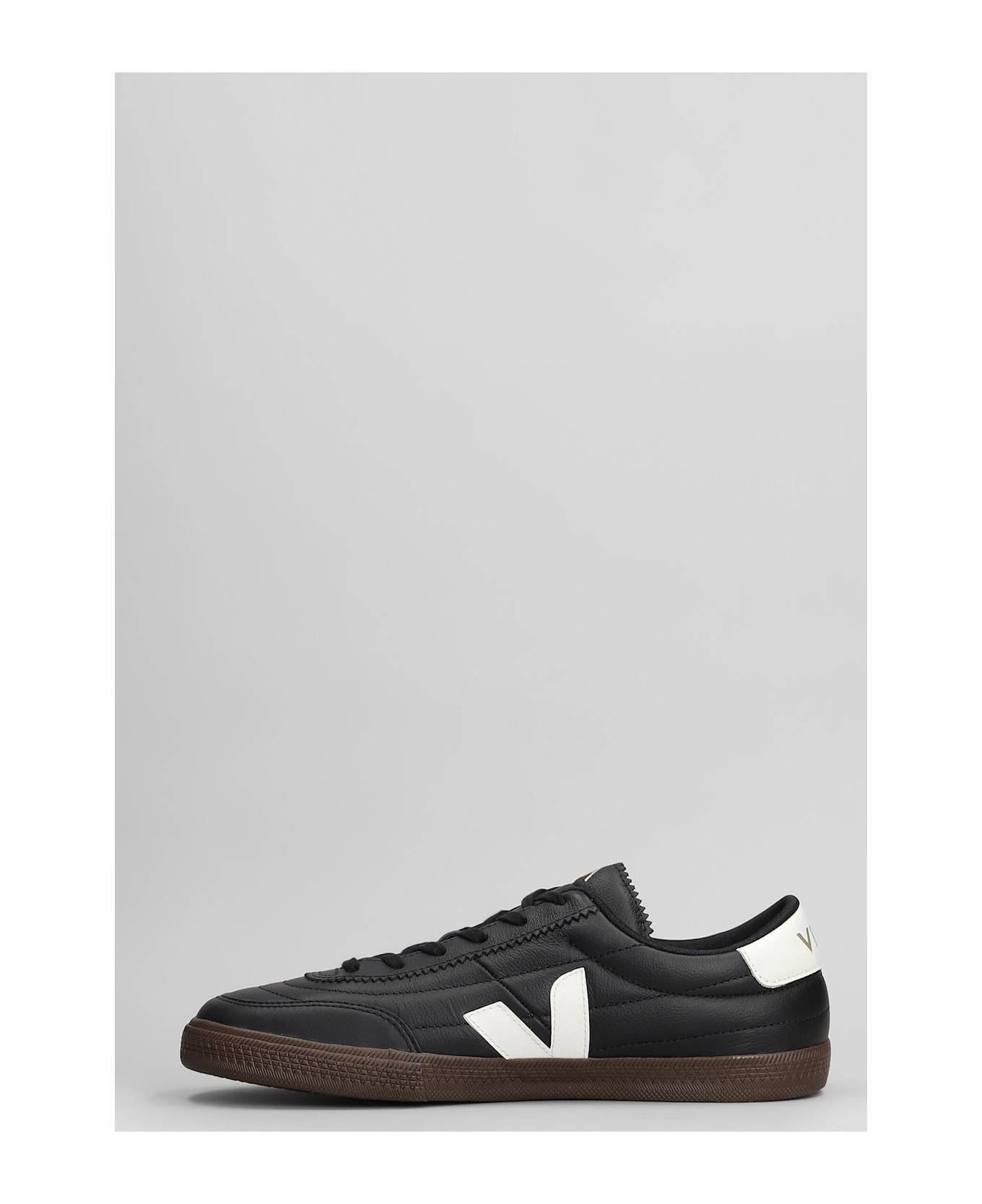 Veja Panenka O.t Sneakers In Black Leather - black