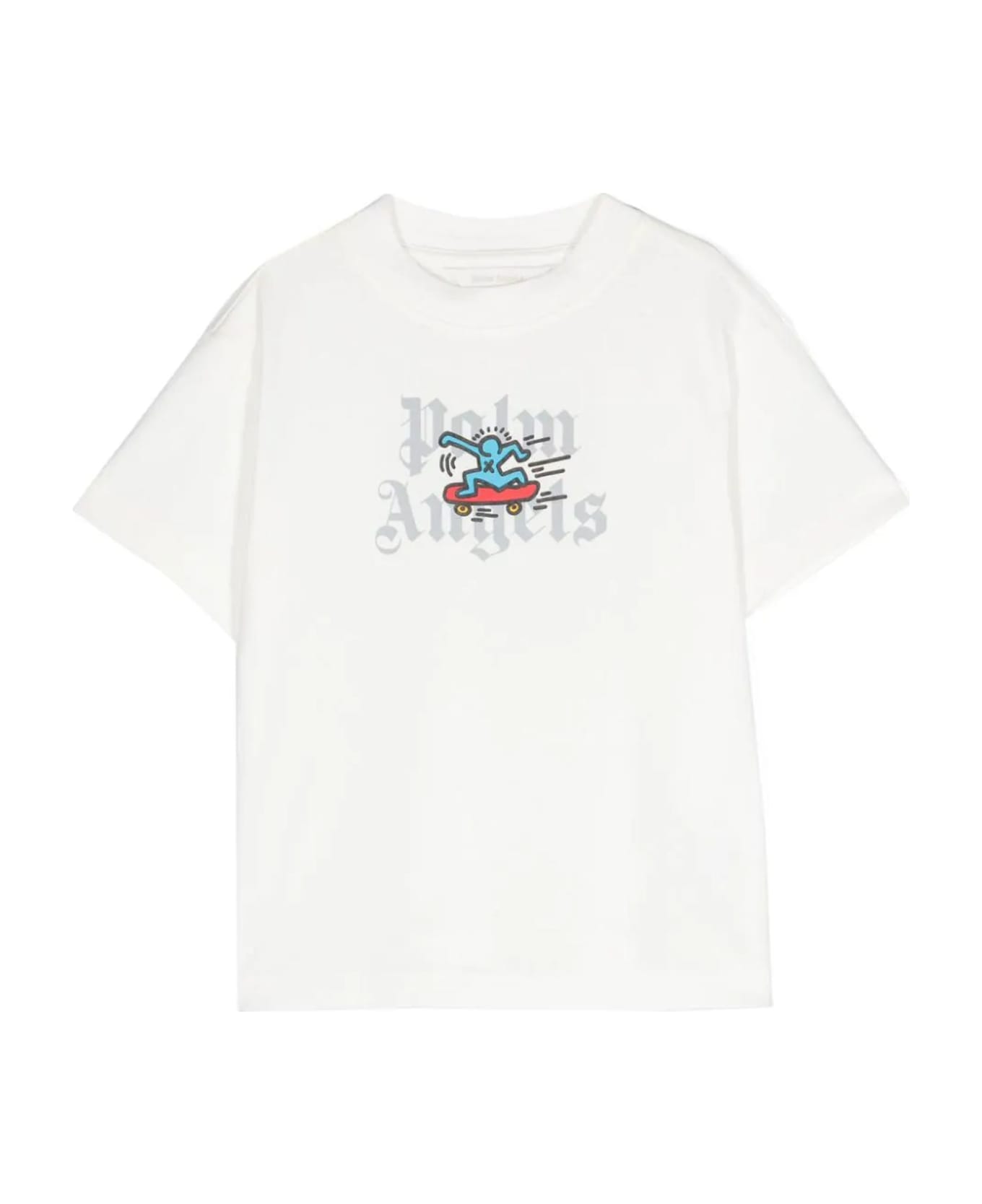 Palm Angels T-shirts And Polos White - White Tシャツ＆ポロシャツ