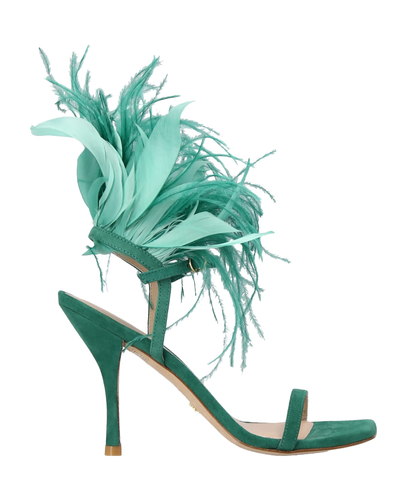 Stuart Weitzman 'plume' Sandals - Green サンダル