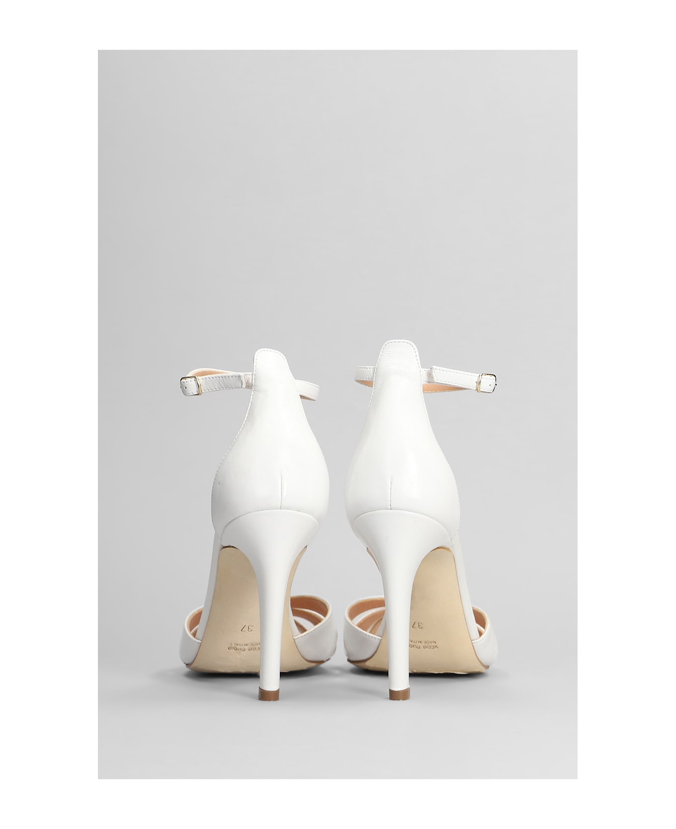 The Seller Sandals In White Leather - white