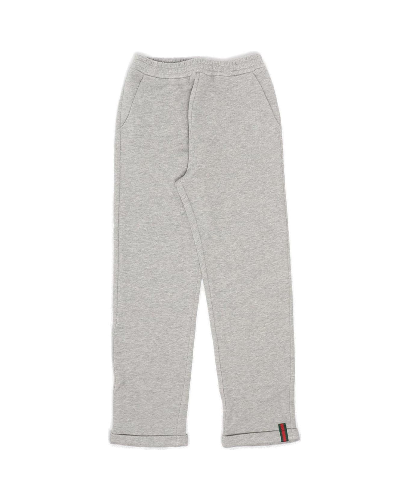 Gucci Turn-up Cuffs Tapered Trousers - Grey