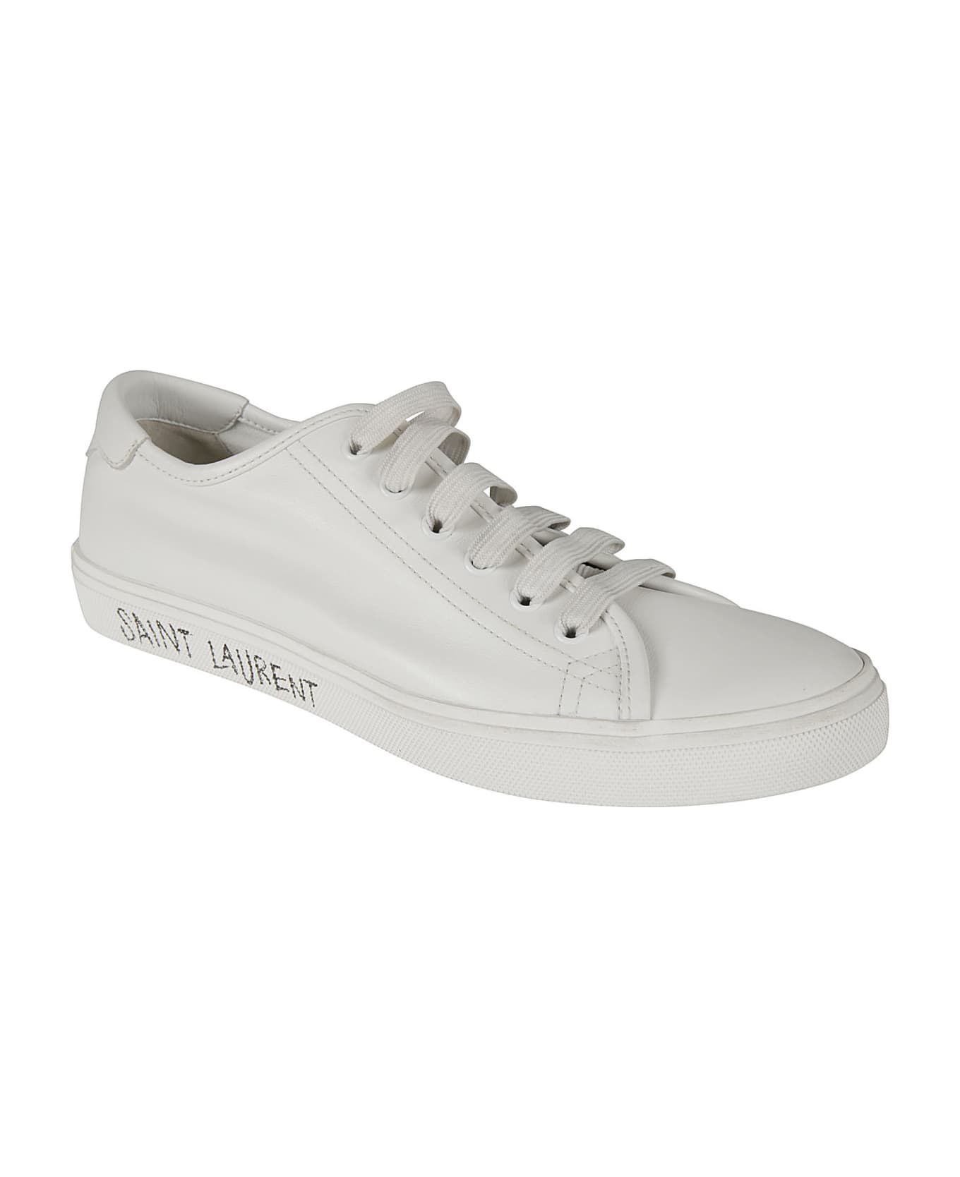 Saint Laurent Malibu Sneakers - Optic White