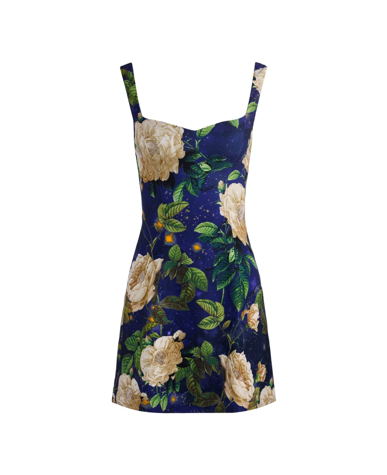 Alice + Olivia Printed Mini Dress - Blue