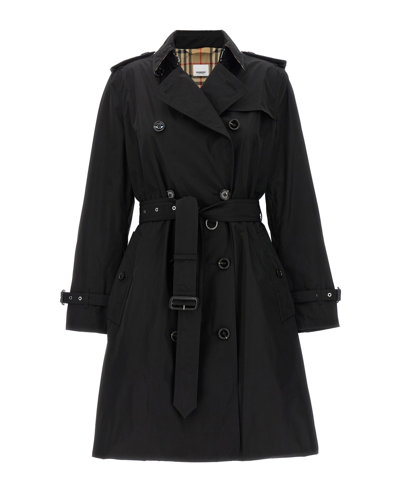 Burberry 
kensington
 Trench Coat - Black
