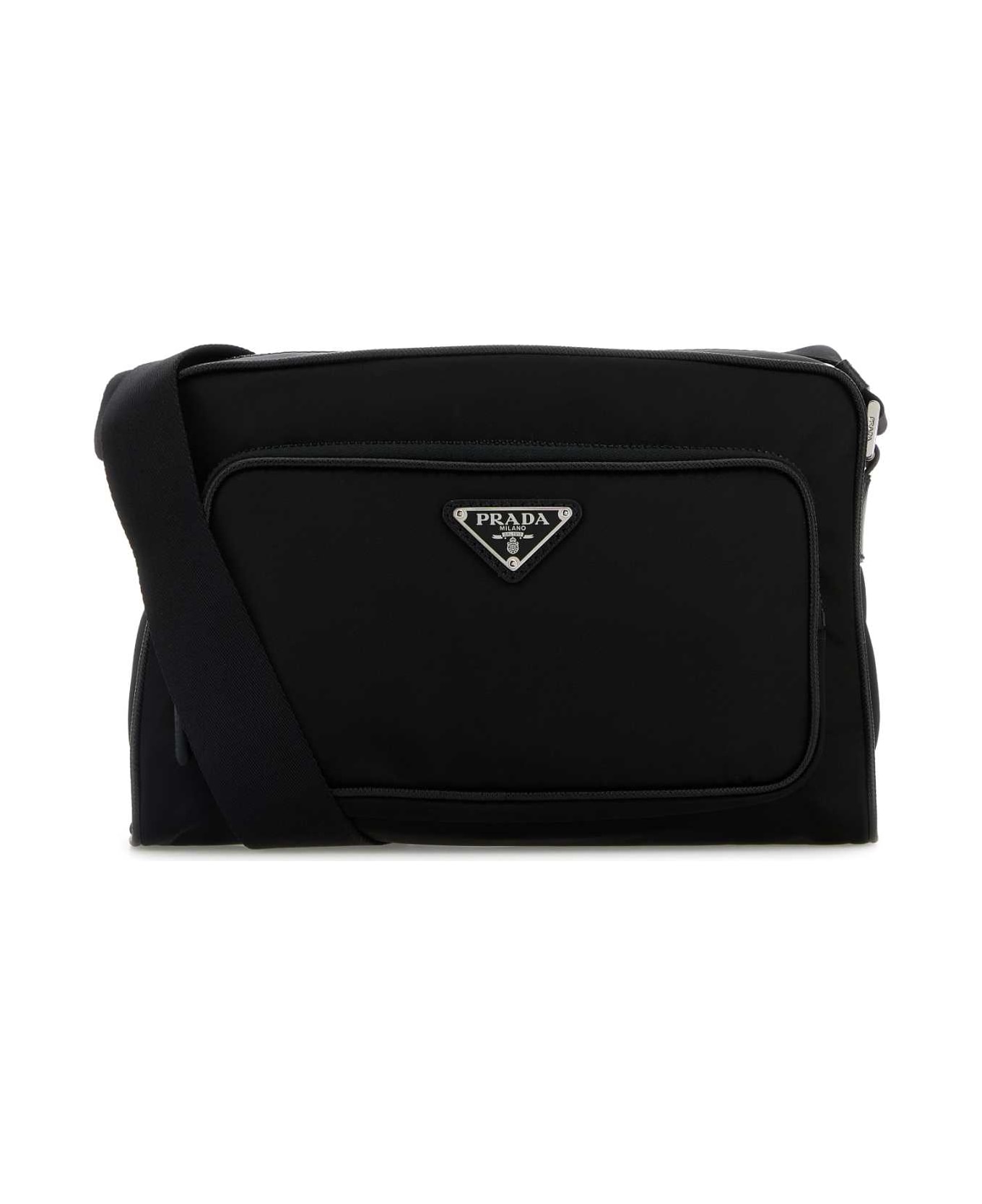 Prada Black Re-nylon Small Crossbody Bag - NERO
