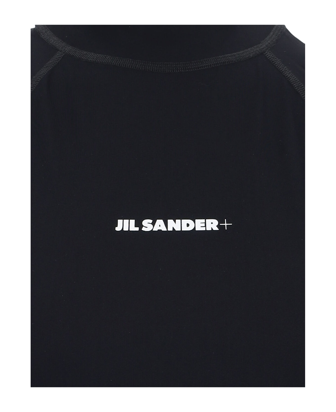 Jil Sander Logo T-shirt - Black  