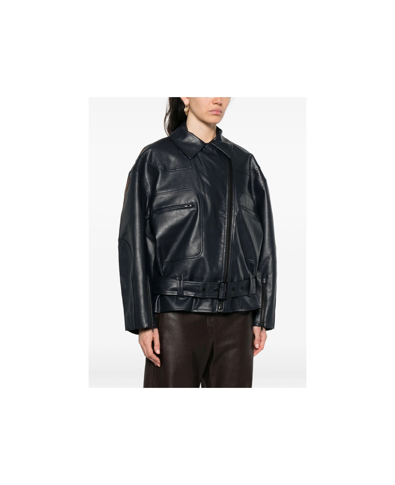 Stine Goya Outerwear - BLUE/BROWN