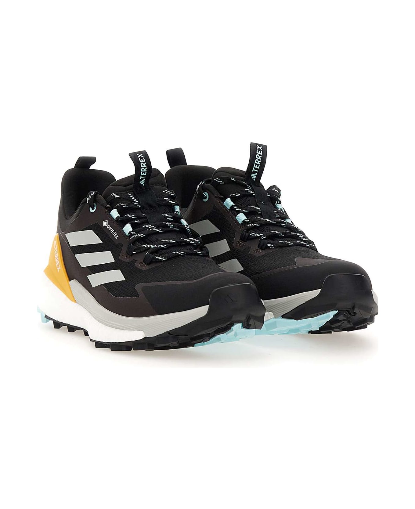 Adidas Originals Gore-tex Free Hiker Panelled Low-top Sneakers - MULTICOLOR