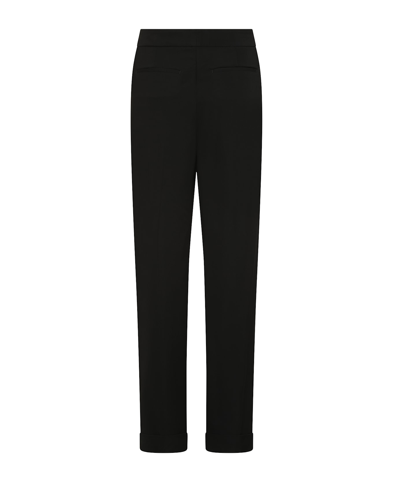 Peserico Viscose Trousers - Black
