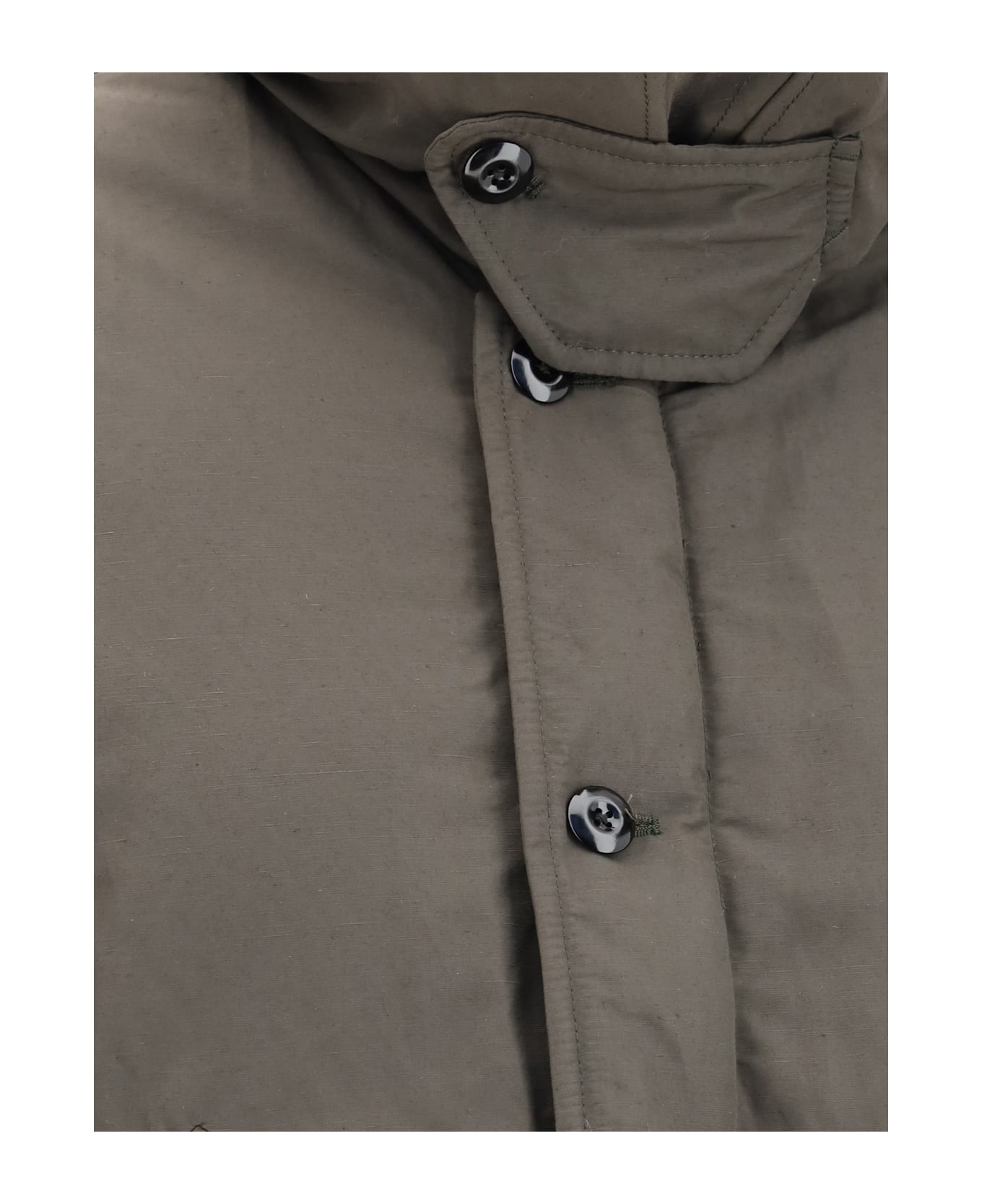 Lemaire Short Puffer Blouson - DARK ESPRESSO