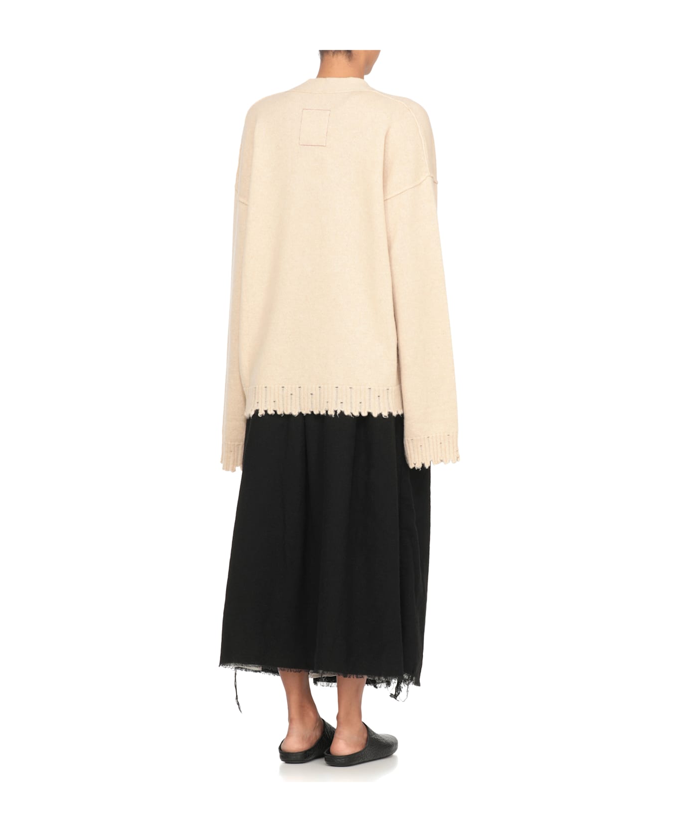 Uma Wang Cashmere Cardigan - Beige
