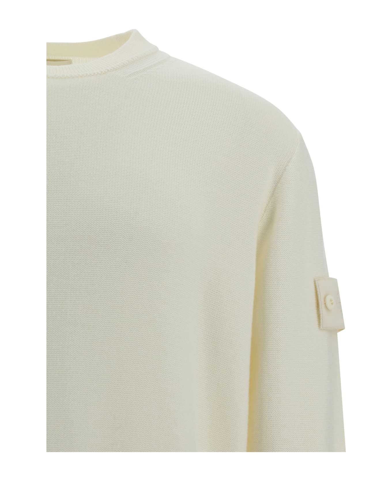 Stone Island Ghost Sweater - Bco Naturale ニットウェア