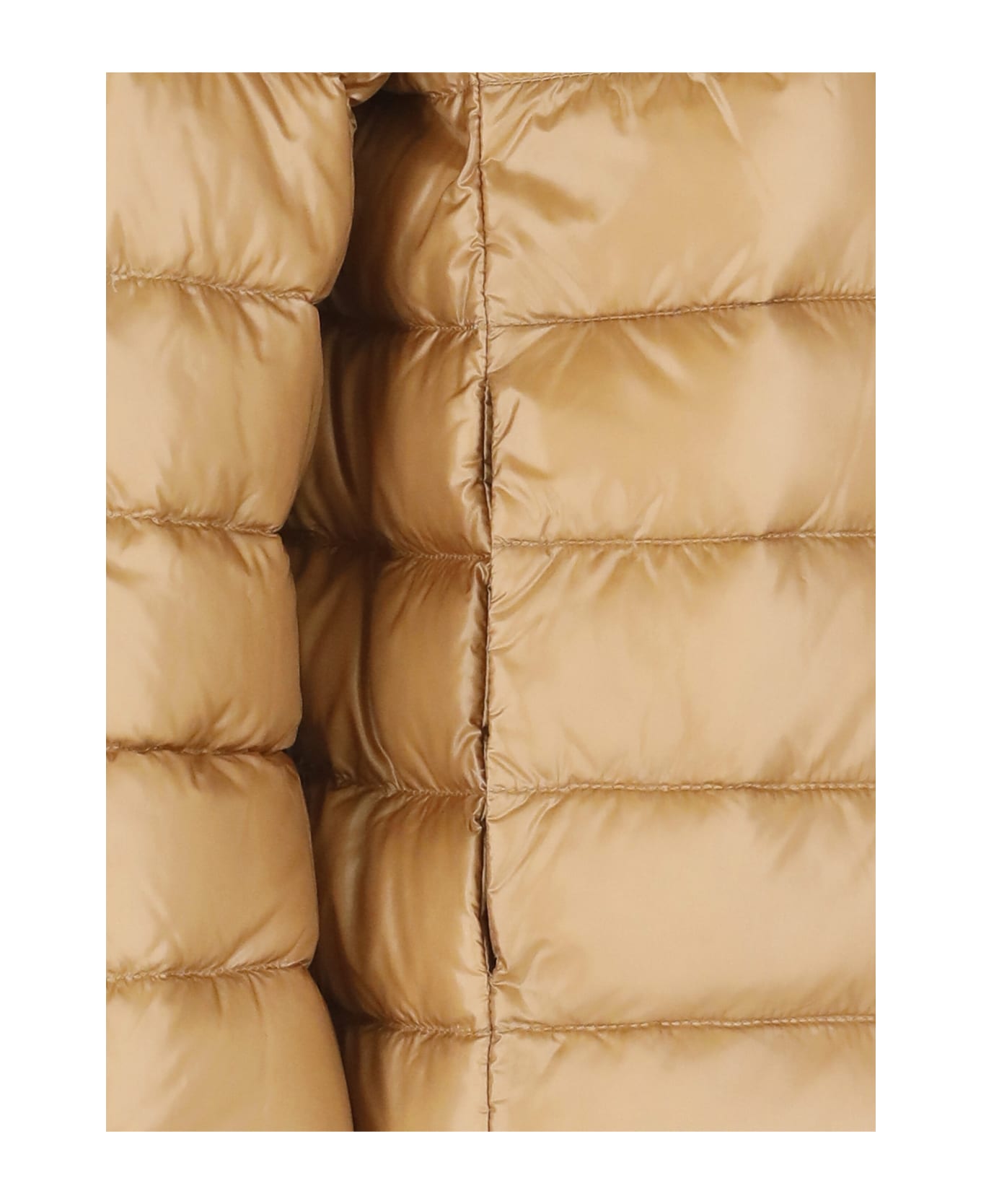 Herno Camel Nylon Down Jacket - Brown