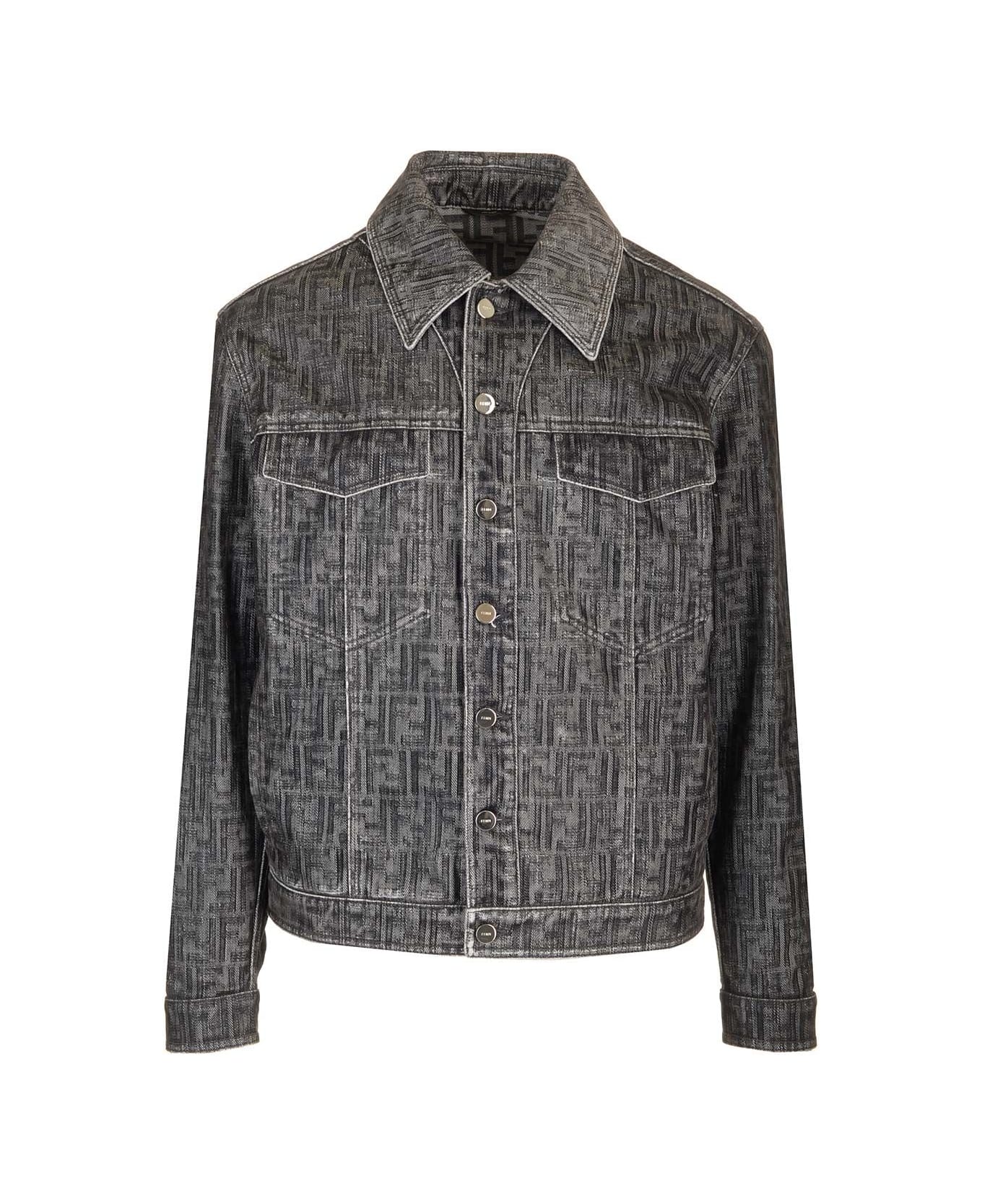 Fendi Denim Jacket - Grey