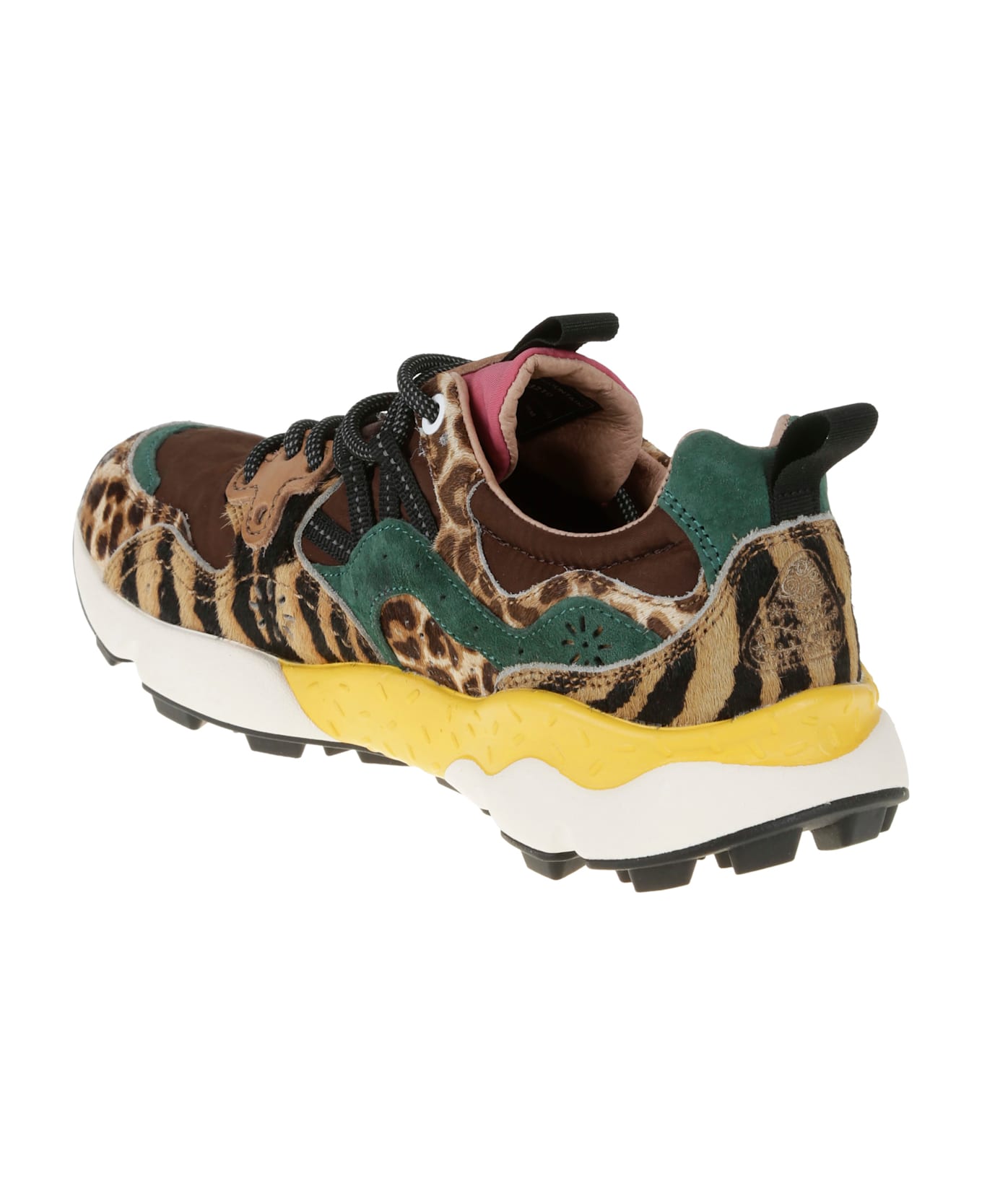 Flower Mountain Yamano Sneakers - Brown/Multicolor