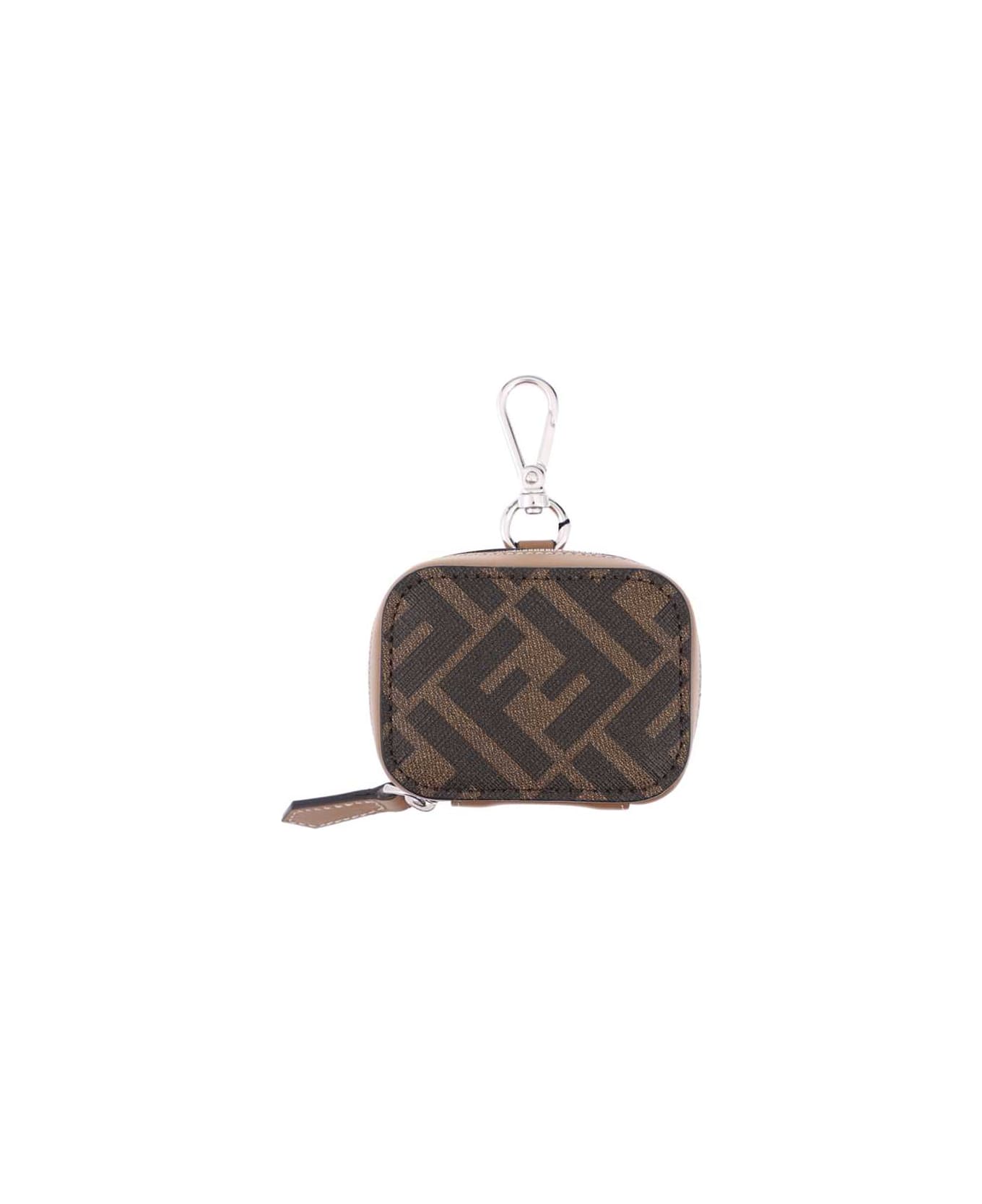 Fendi Airpods Case - brown