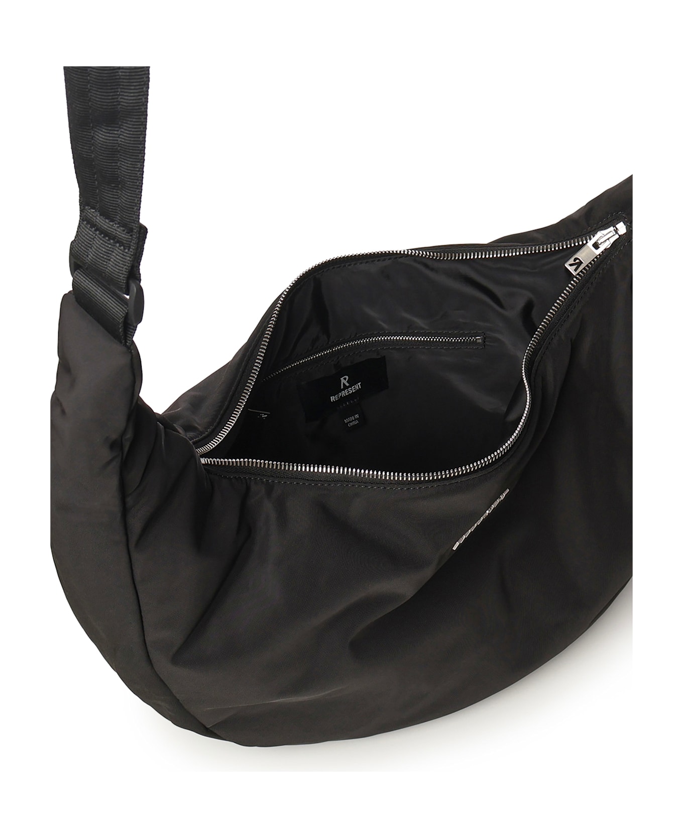 REPRESENT Padded Shoulder Bag - Black