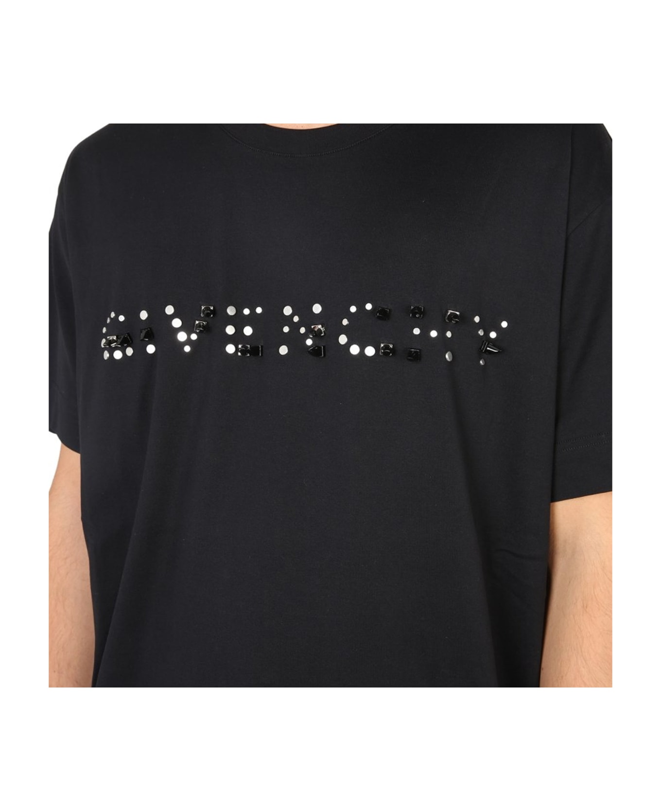 Givenchy Cotton Logo T-shirt - Black