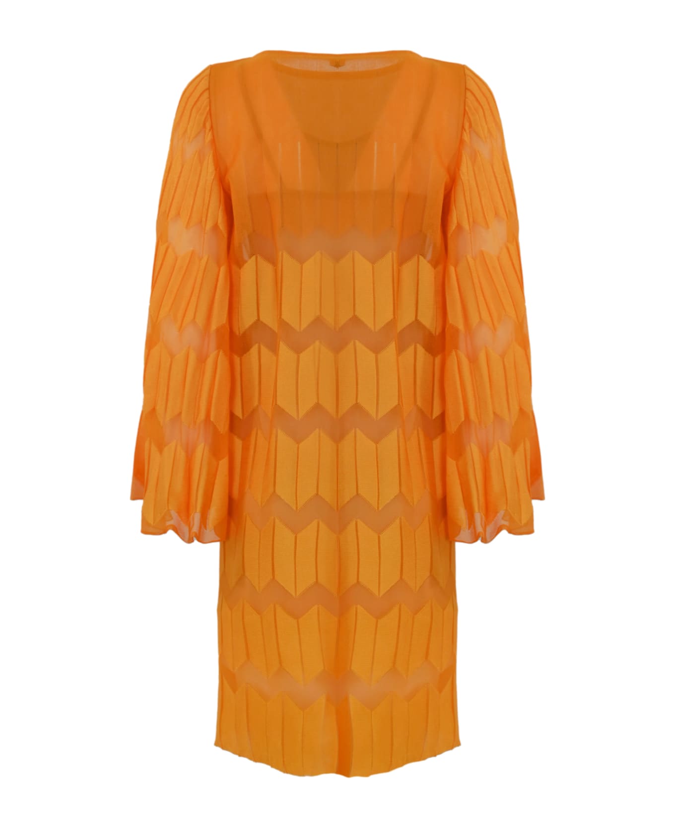 Antonino Valenti Yayoi Silk Dress - Arancio