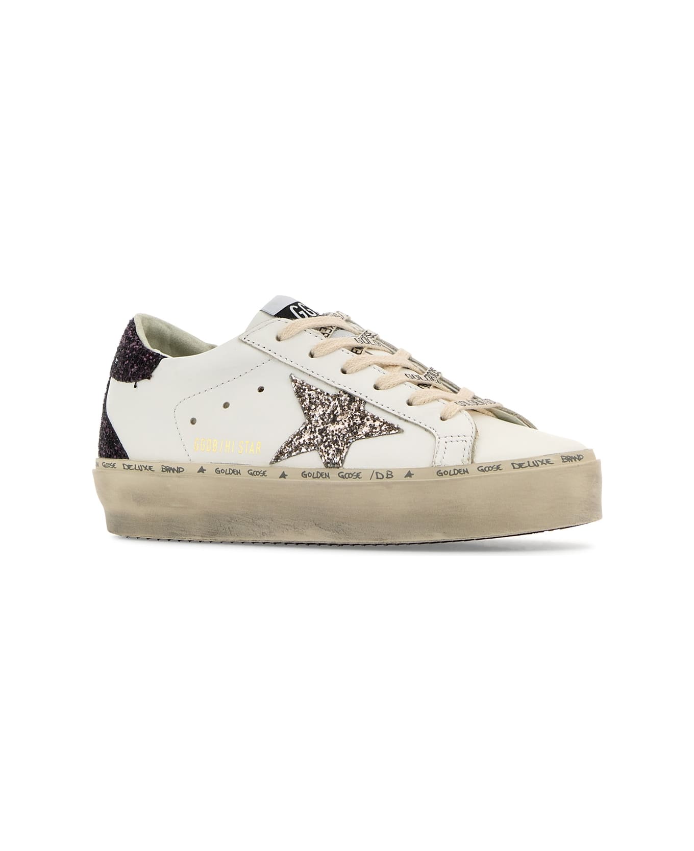 Golden Goose Sneakers - WHITECINDERCABERNET