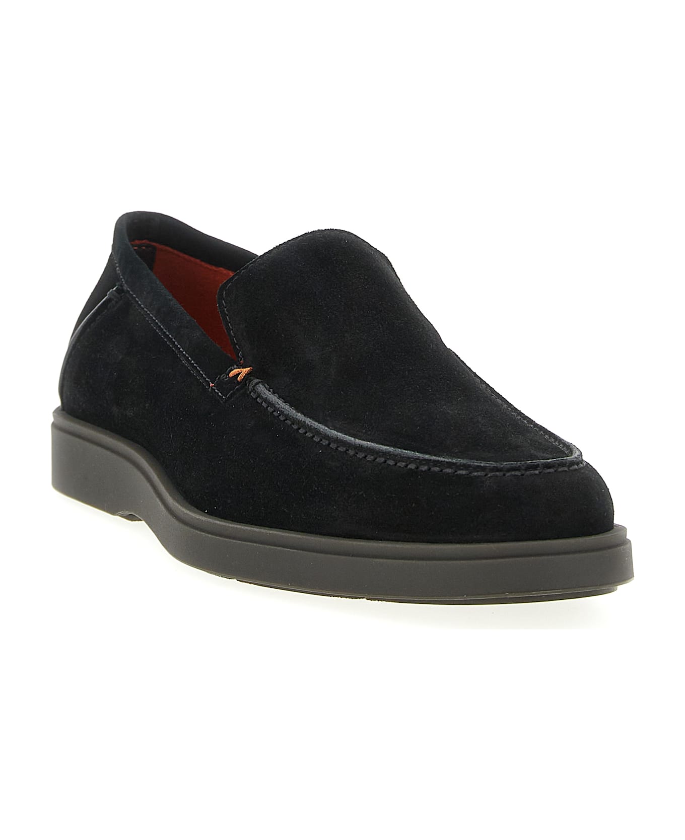 Santoni 
drain
 Loafers - Black  