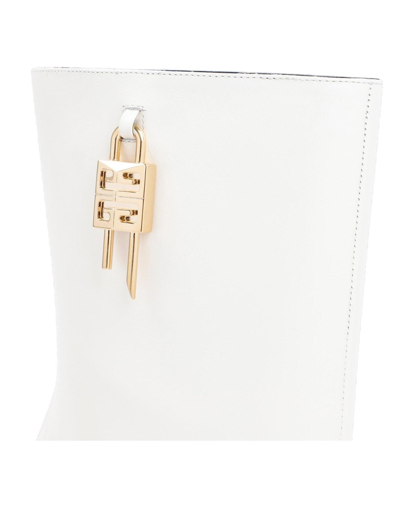 Givenchy G-lock Ankle Boots - White