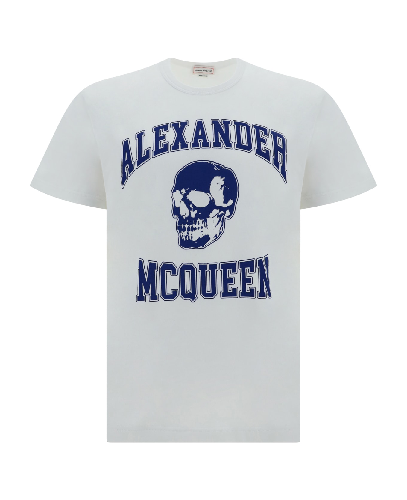 Alexander McQueen T-shirt - White/indigo シャツ