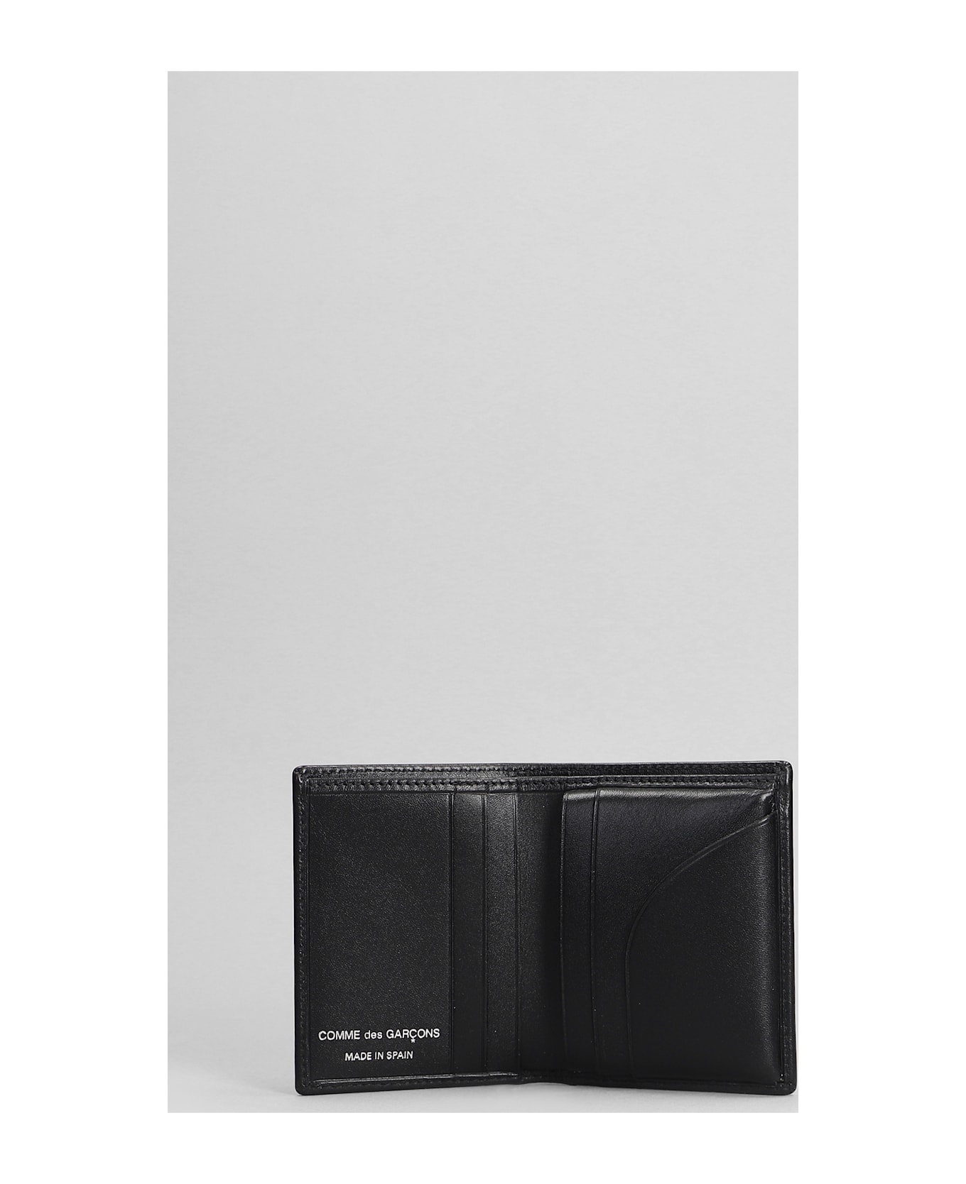 Comme des Garçons Wallet Wallet In Black Leather - black