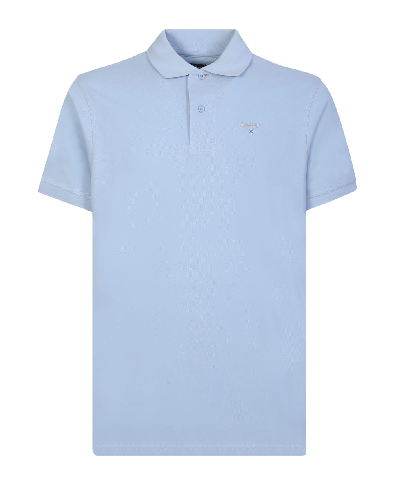 Barbour Embroidered Logo Polo Sports - Blue