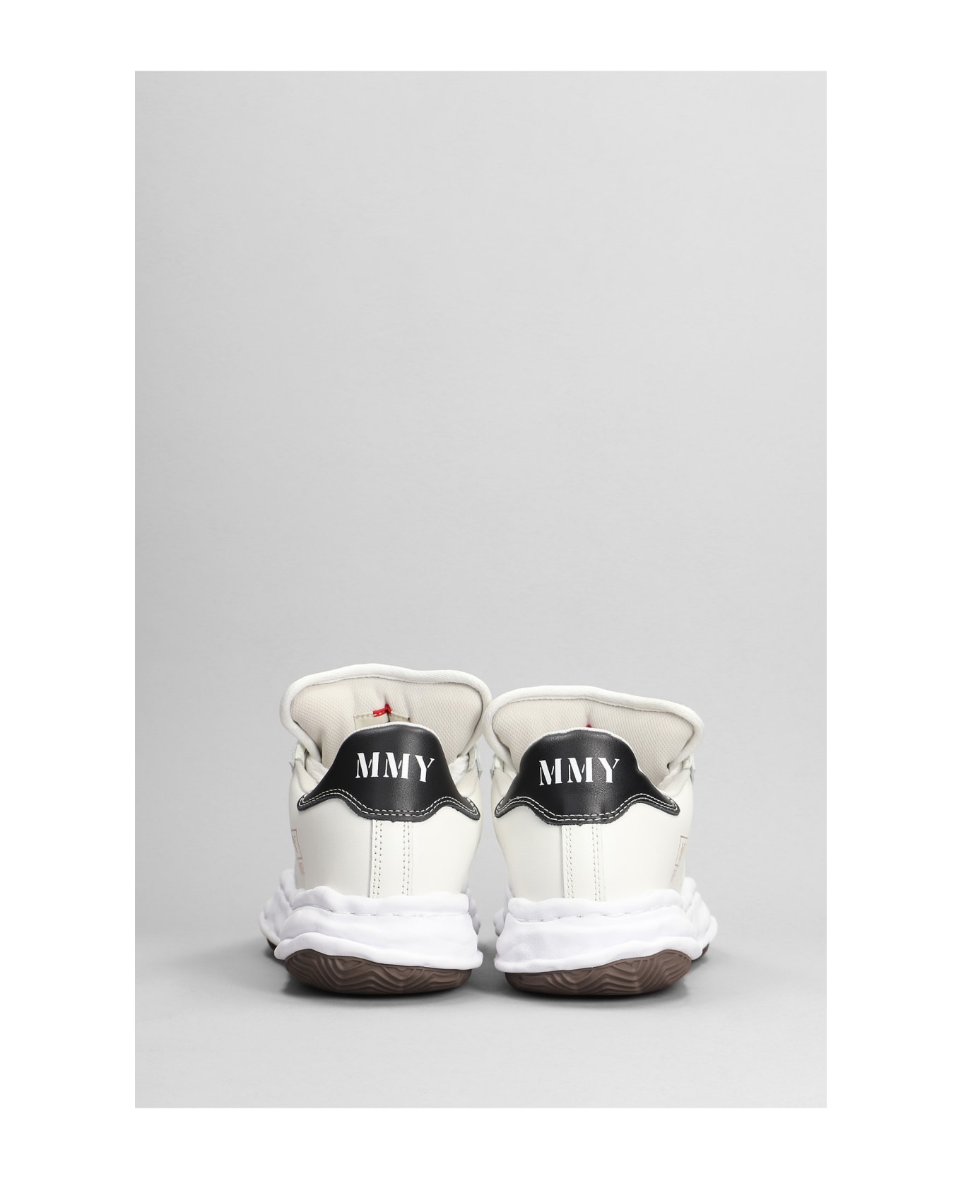 Mihara Yasuhiro Blakey Sneakers In White Leather - white