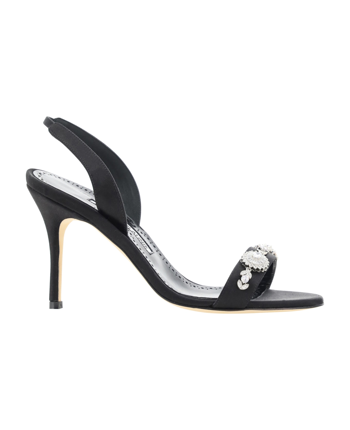 Manolo Blahnik Lamisan Sandals - Blck