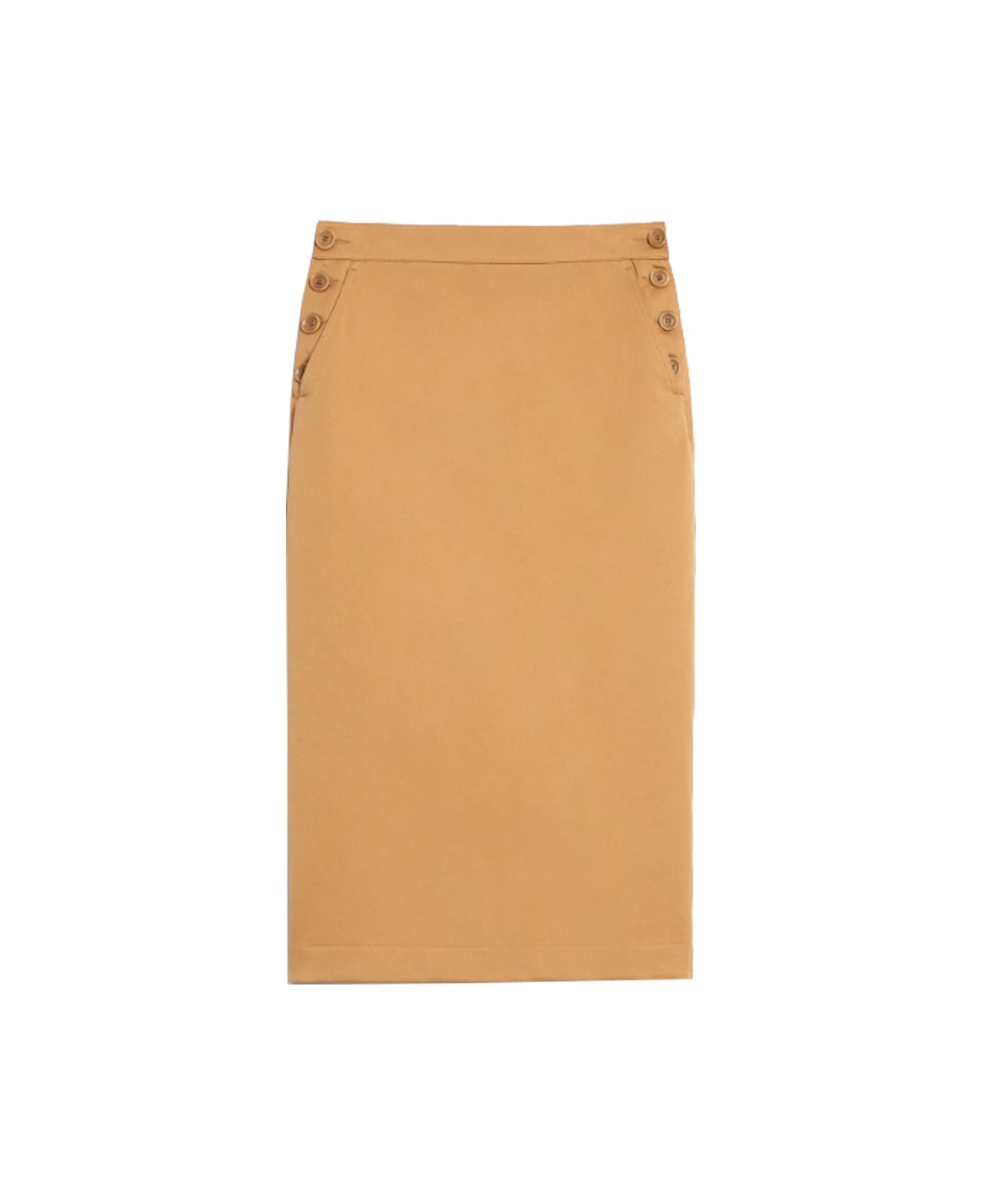 Max Mara ''cresta'' Skirt - Leather Brown