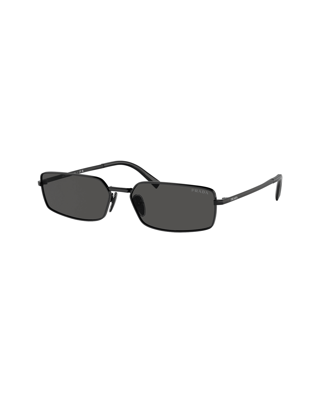 Prada Eyewear Prada Pra60s Prada Signature 1ab5s0 Nero Sunglasses - Nero