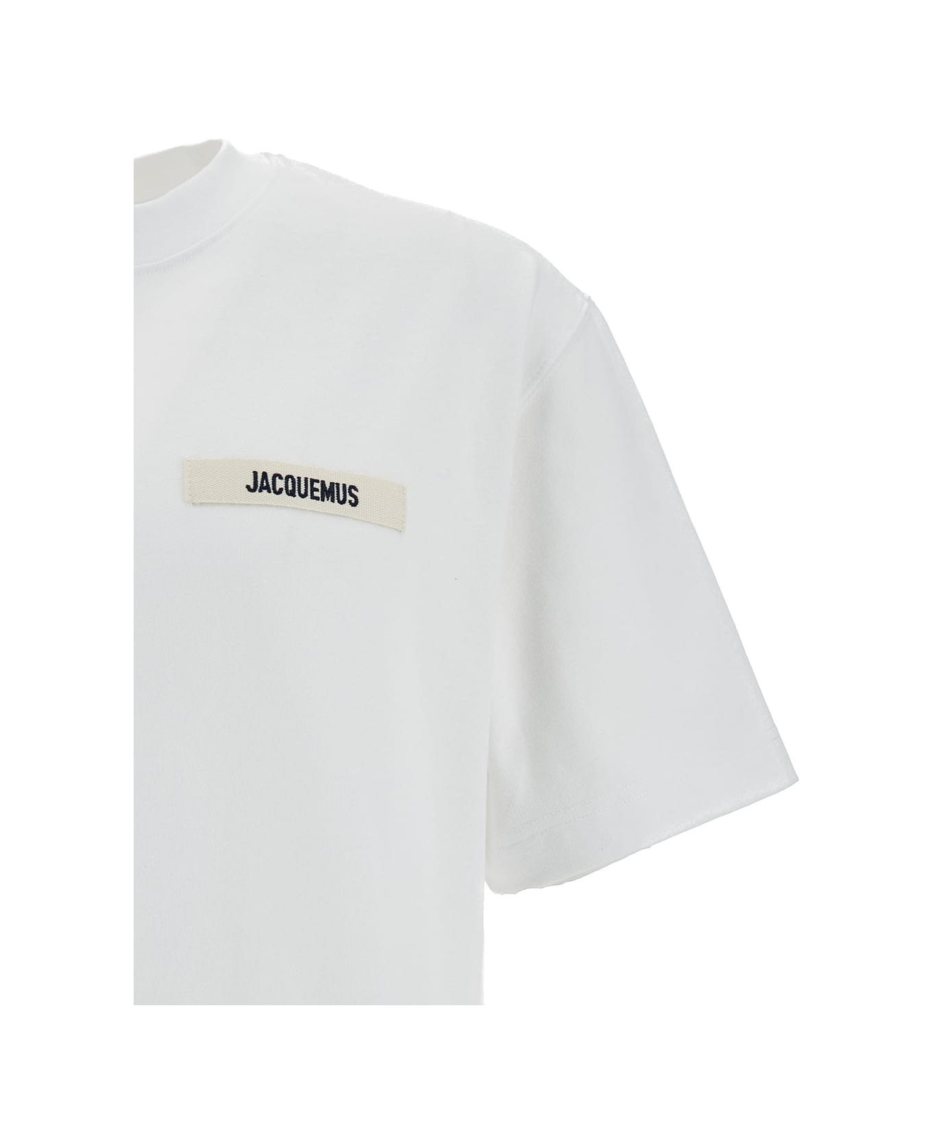 Jacquemus Logo Embroidered Crewneck T-shirt | italist