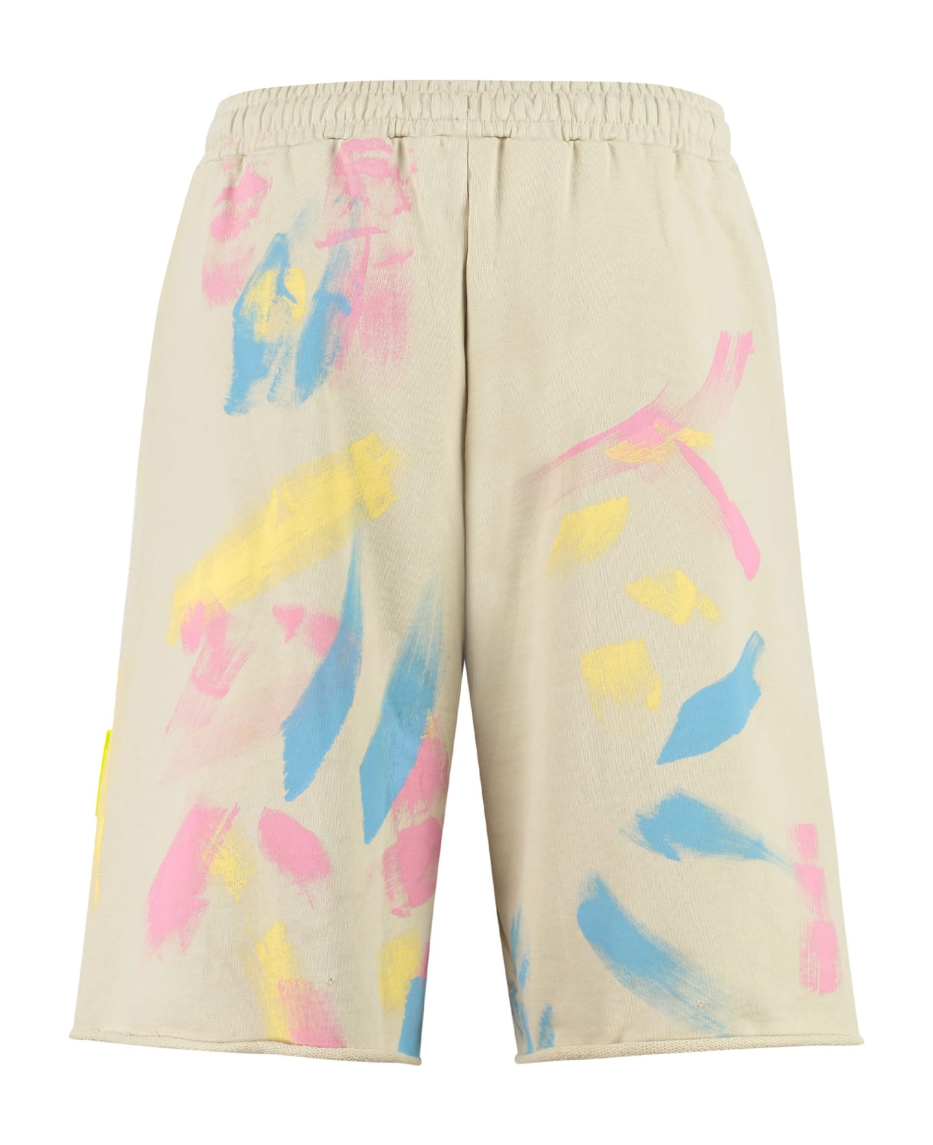 Barrow Printed Sweatshorts - Beige