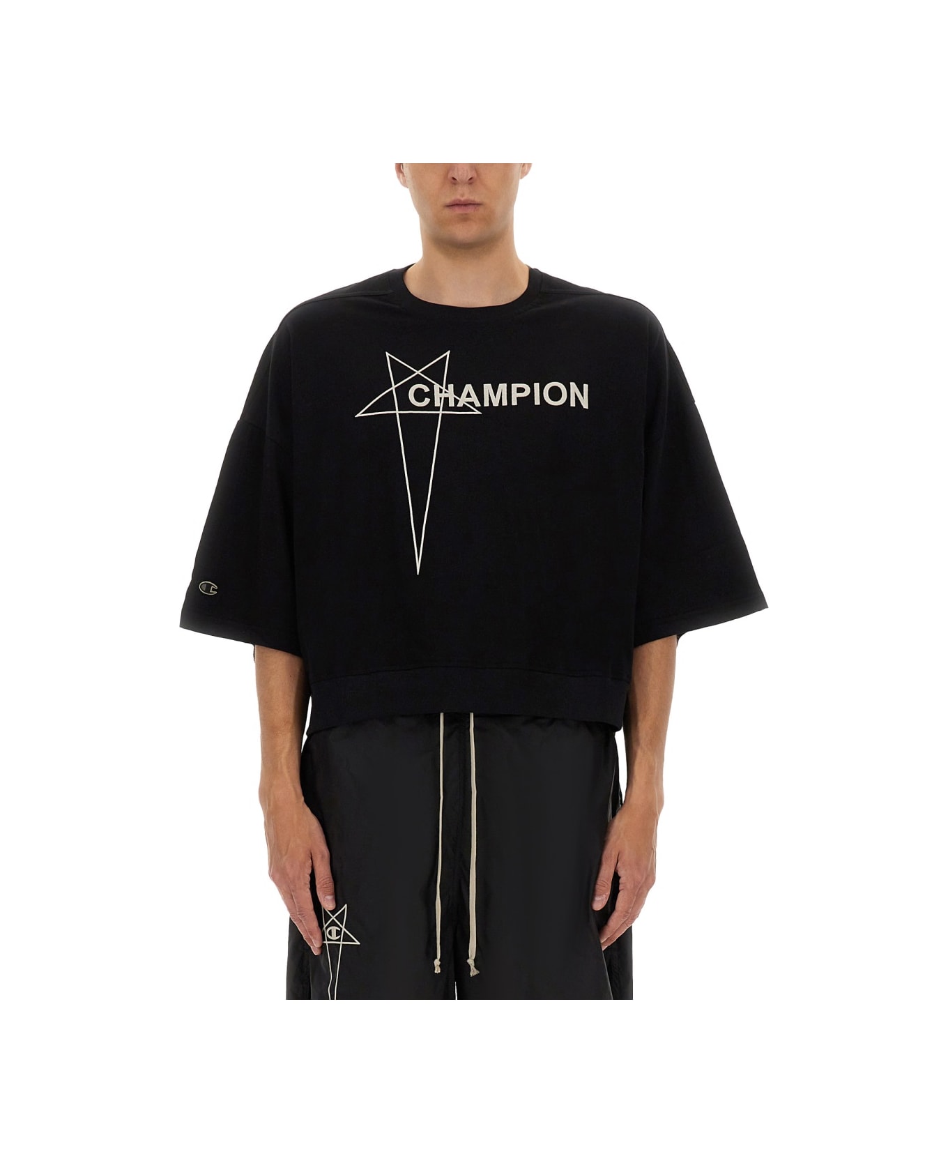 Tommy Cropped T-shirt - Thumbnail 2