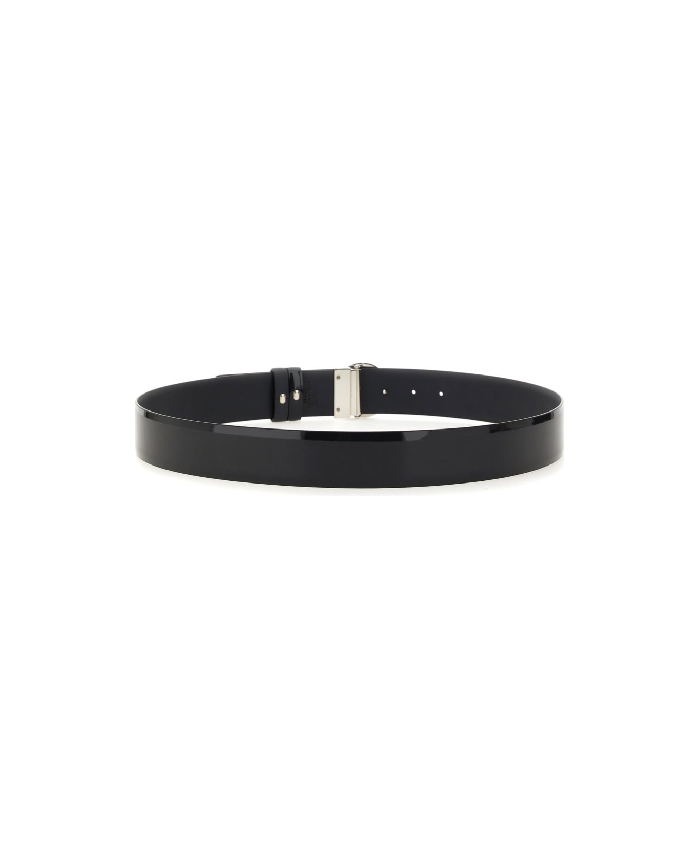 Versace Reversible Belt "the Jellyfish" - BLACK