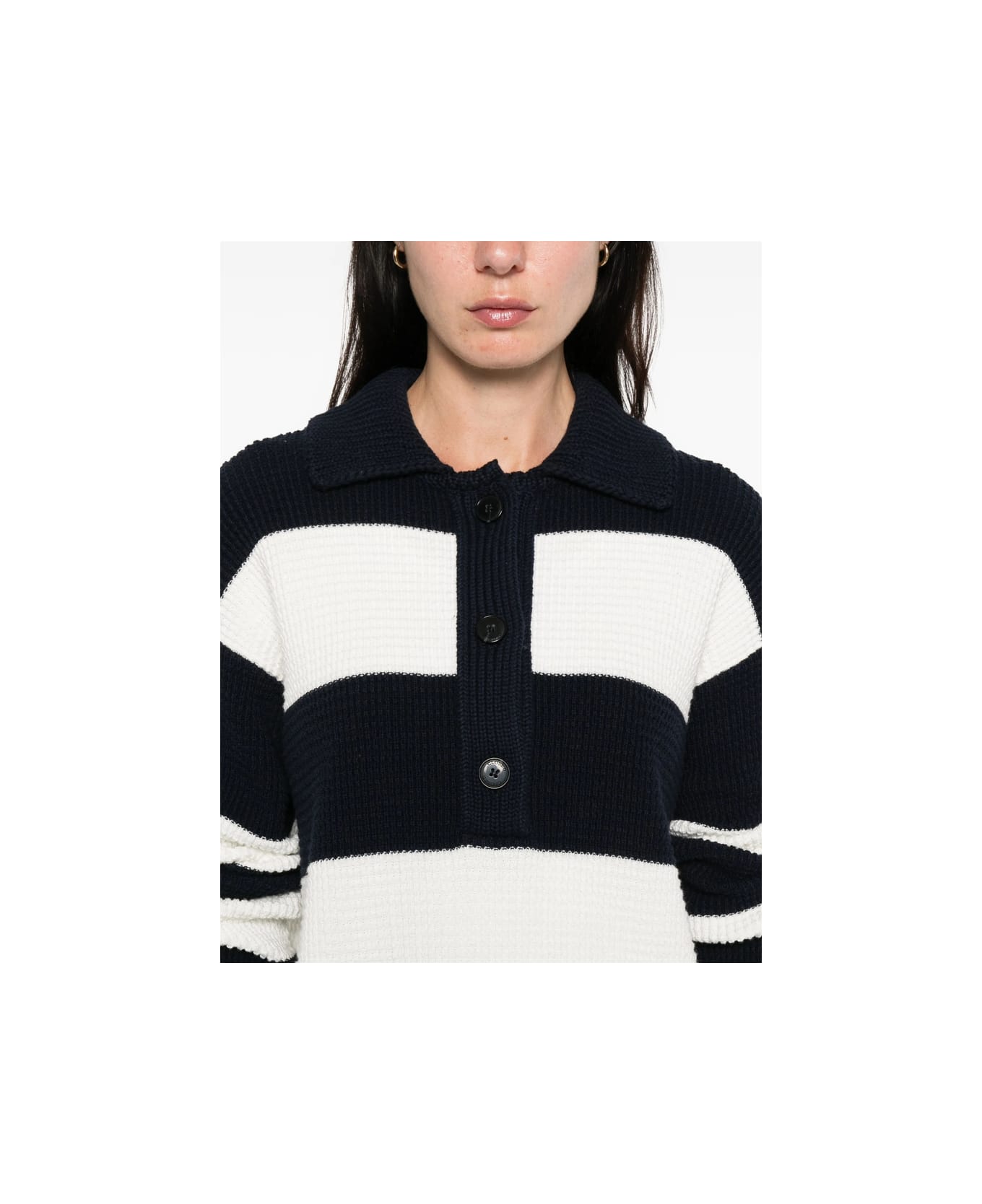 Closed Sweater - BLUE/WHITE