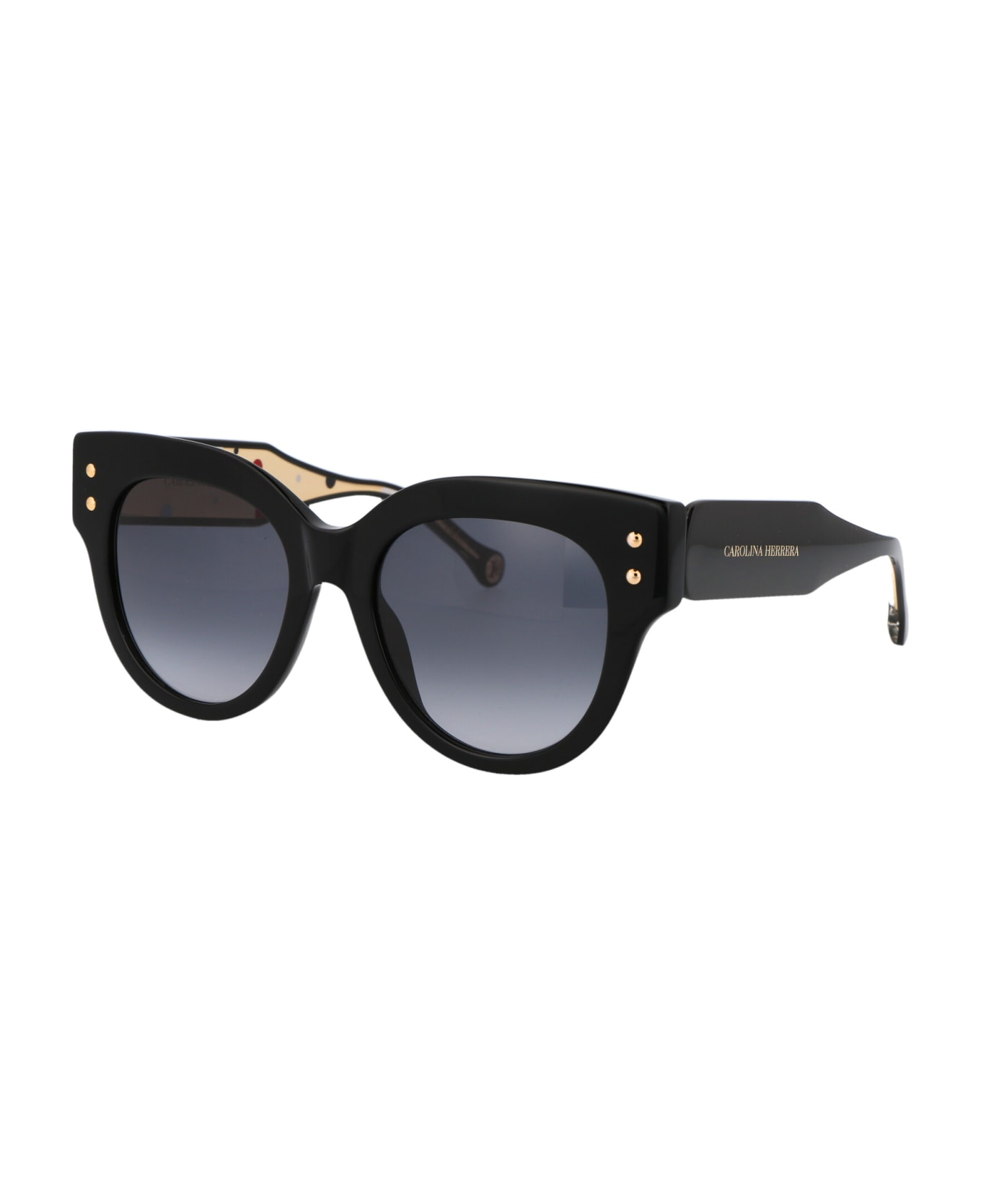 Carolina Herrera Ch 0008/s Sunglasses - 8079O BLACK