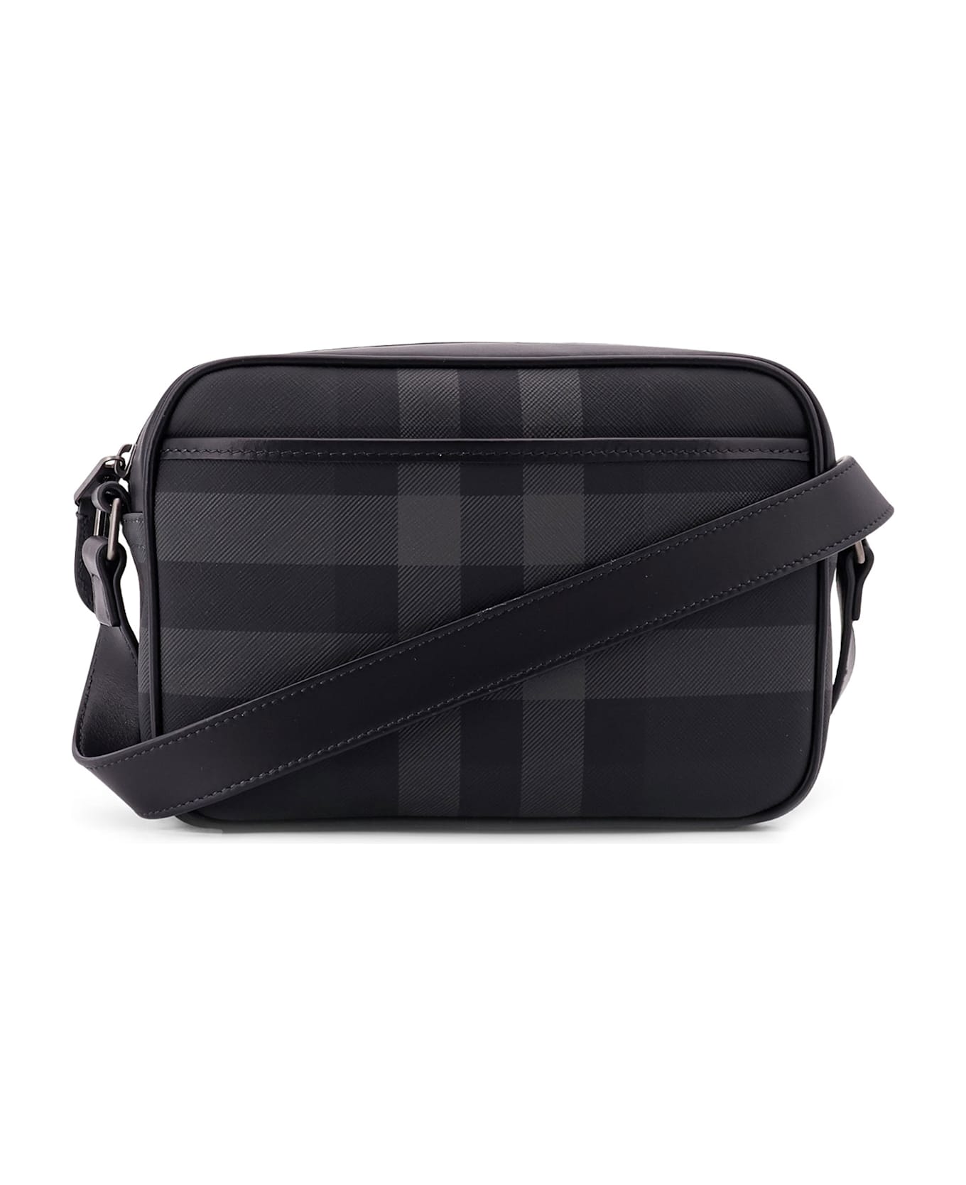 Burberry Paddy Shoulder Bag - GREY/BLACK