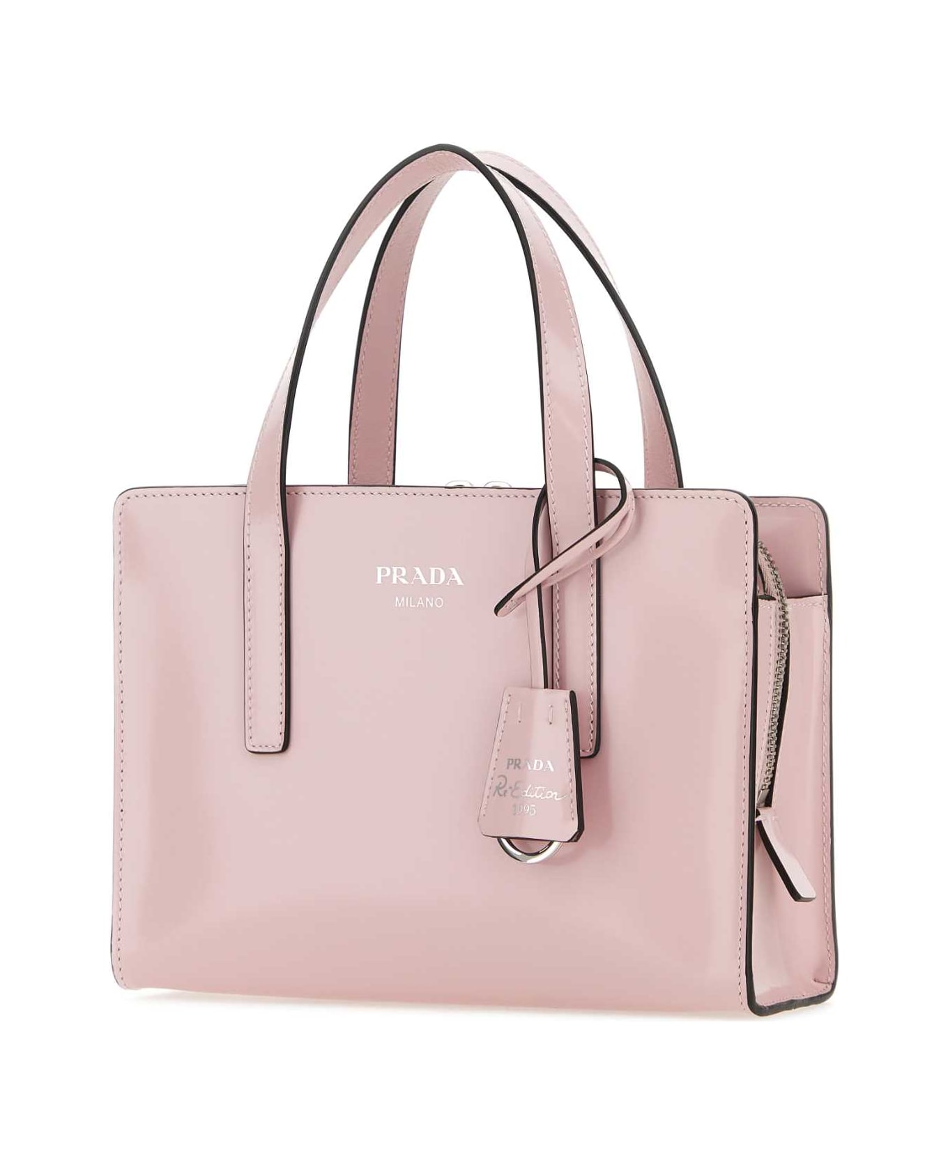 Prada Pastel Pink Leather Re-edition 1995 Handbag - ALABASTRON トートバッグ