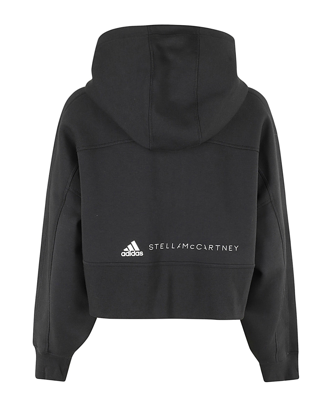 Adidas by Stella McCartney Cro Hoodie - Black White ジャケット