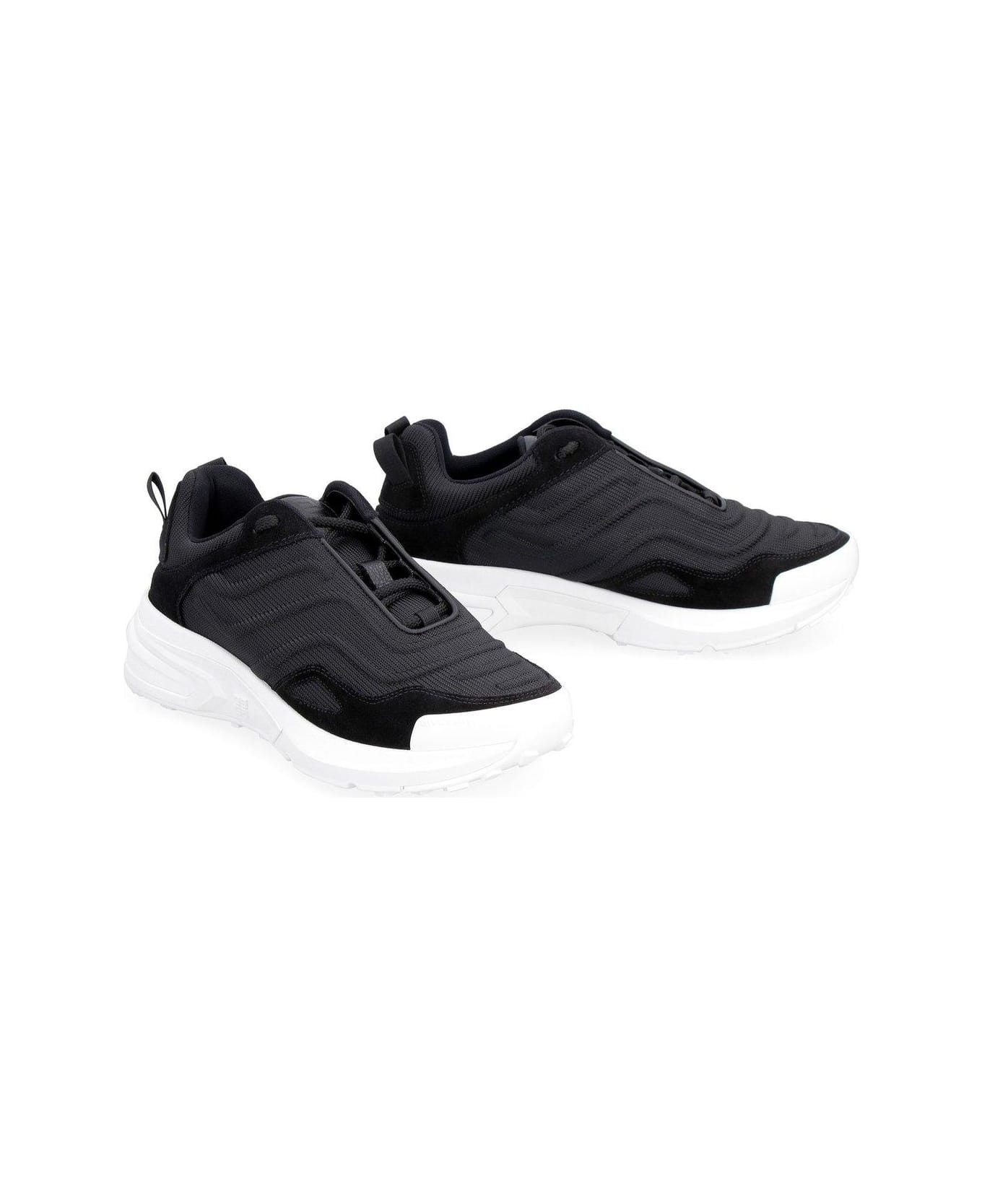 Givenchy Chunky Lace-up Sneakers - BLACK