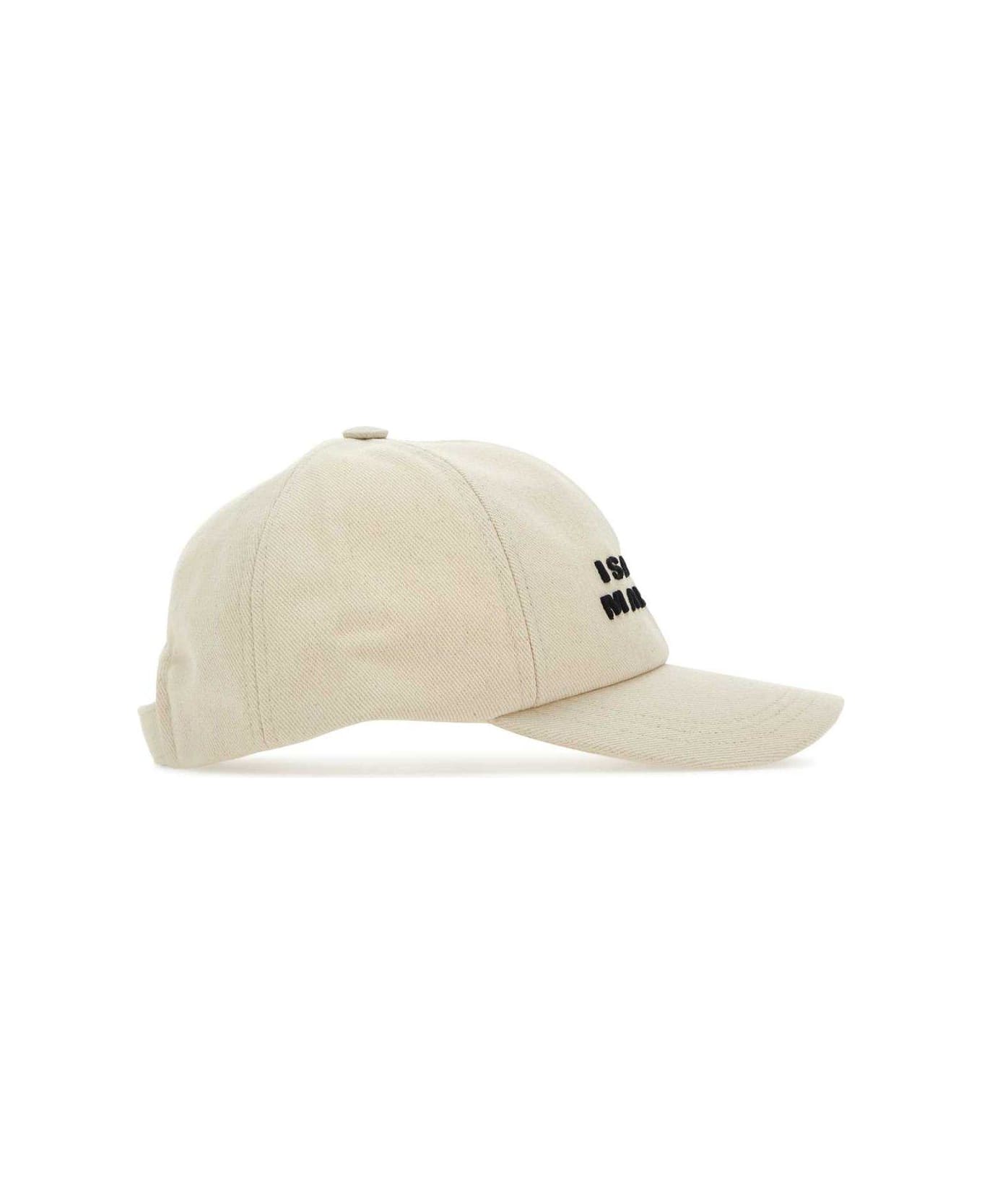 Isabel Marant Baseball Cap - Ecbk Ecru Black 帽子