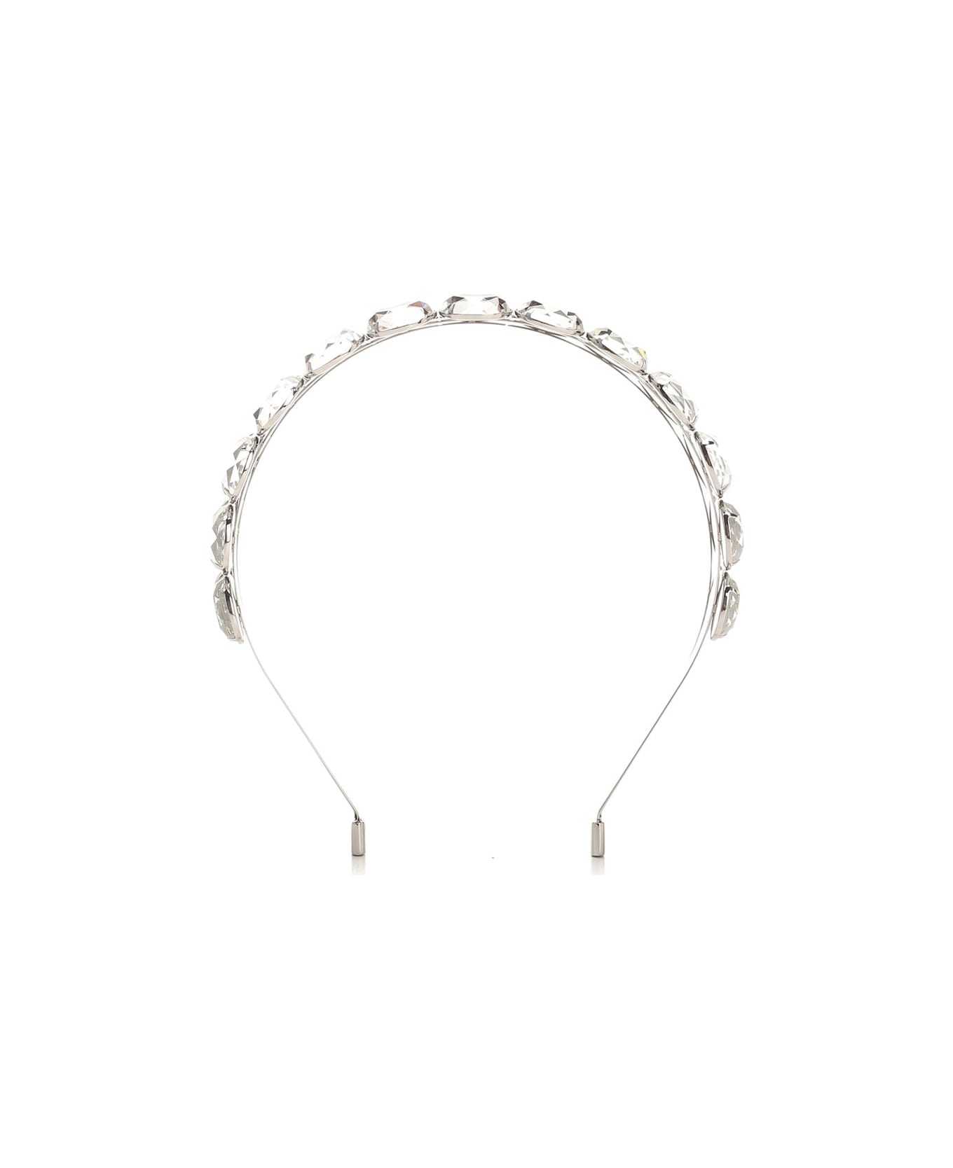 Jimmy Choo Double Headband - Silver