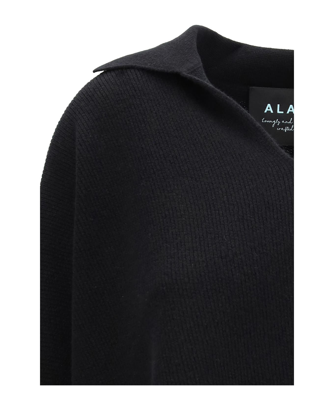 Alanui Sweater With Polo Collar